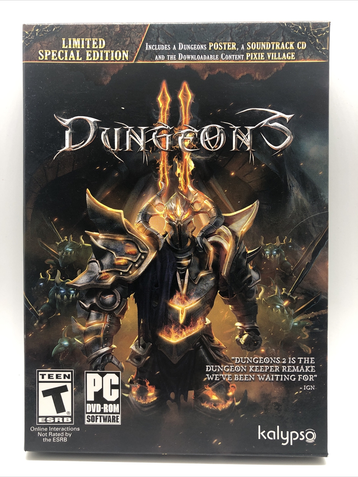 Dungeons 2 (PC DVD) Limited Special Edition – Kalypso – Complete