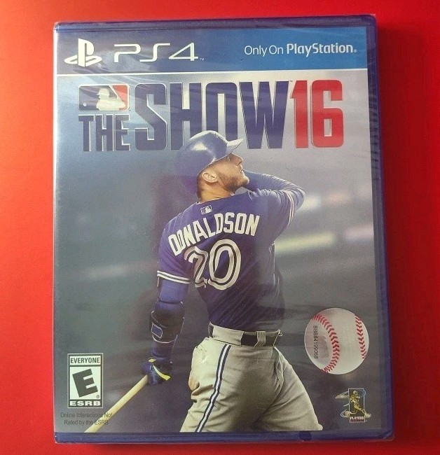MLB: The Show 16 (Sony PlayStation 4, 2016) – CIB, Brand New Copy