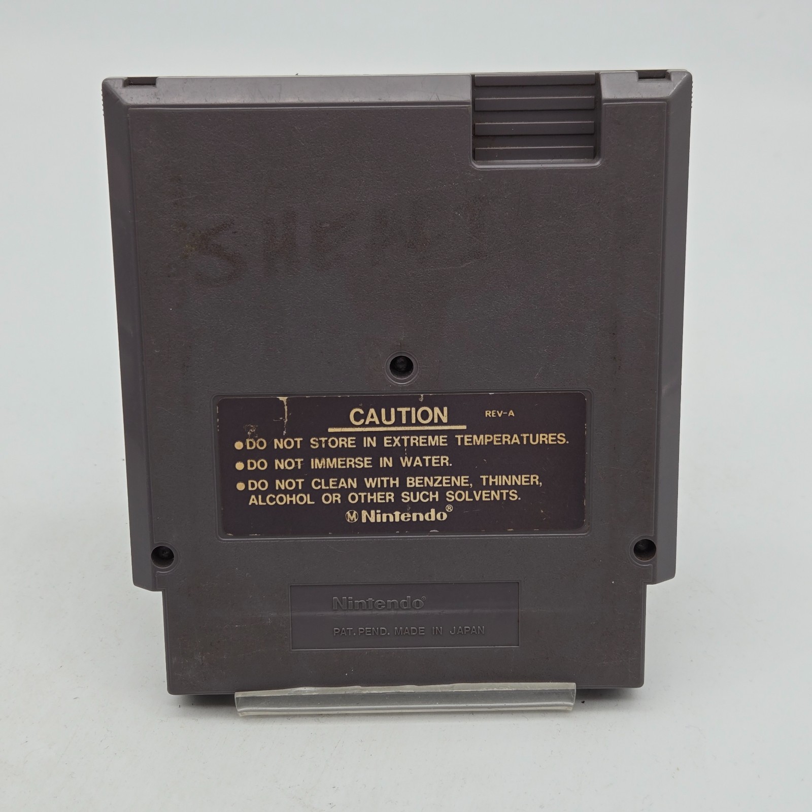 Tiger Hell Nintendo Entertainment System NES Authentic Game Cart Tested Works