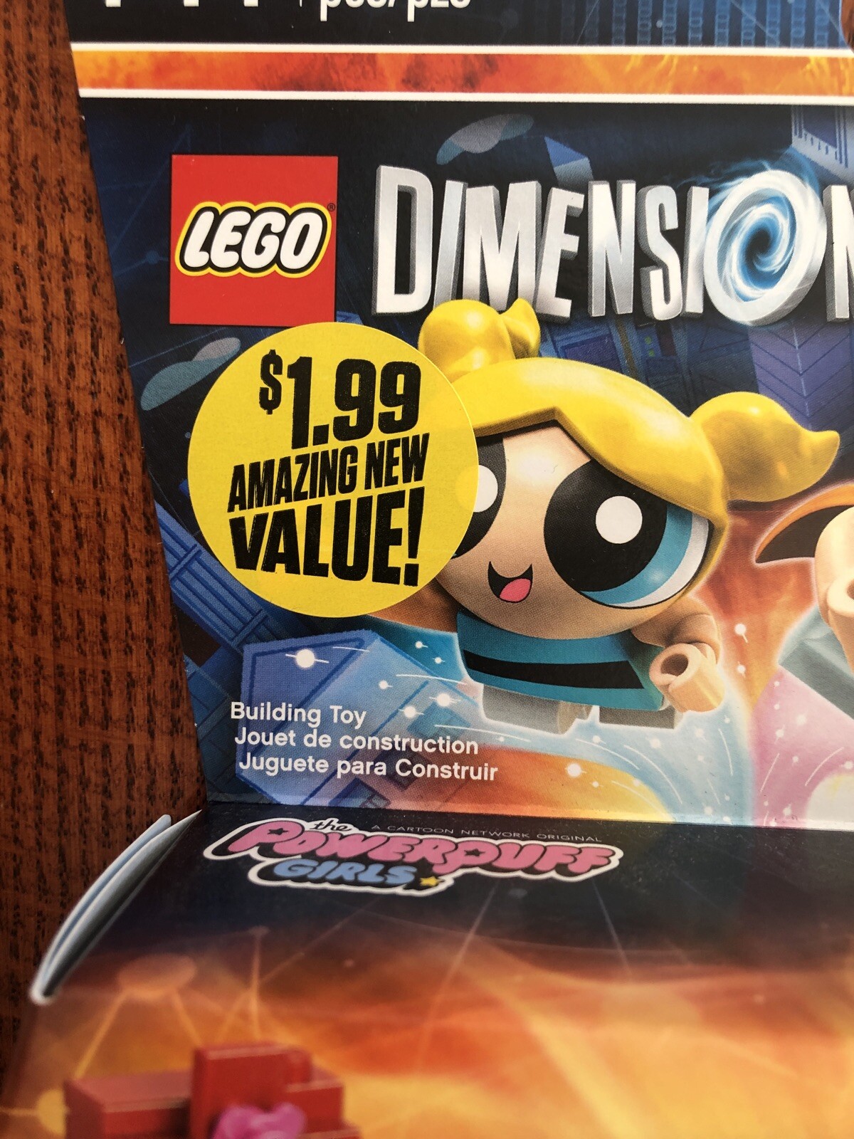 Lego Dimensions Powerpuff Girls Blossom Bubbles Octi 71346 Team Pack PPG NIB