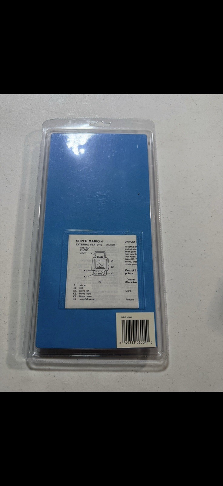 1991 Super Mario World Game Watch Nintendo Video Game New Sealed