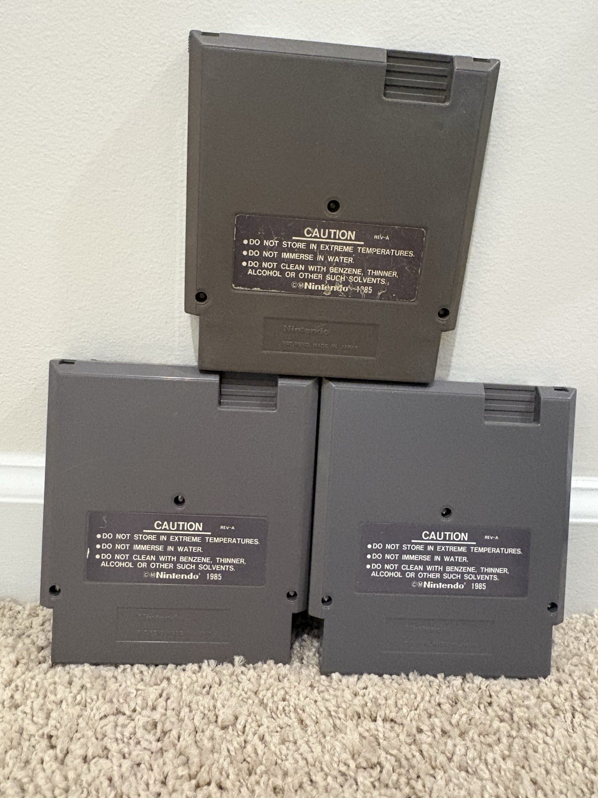 TMNT 1-3 NES Lot Read