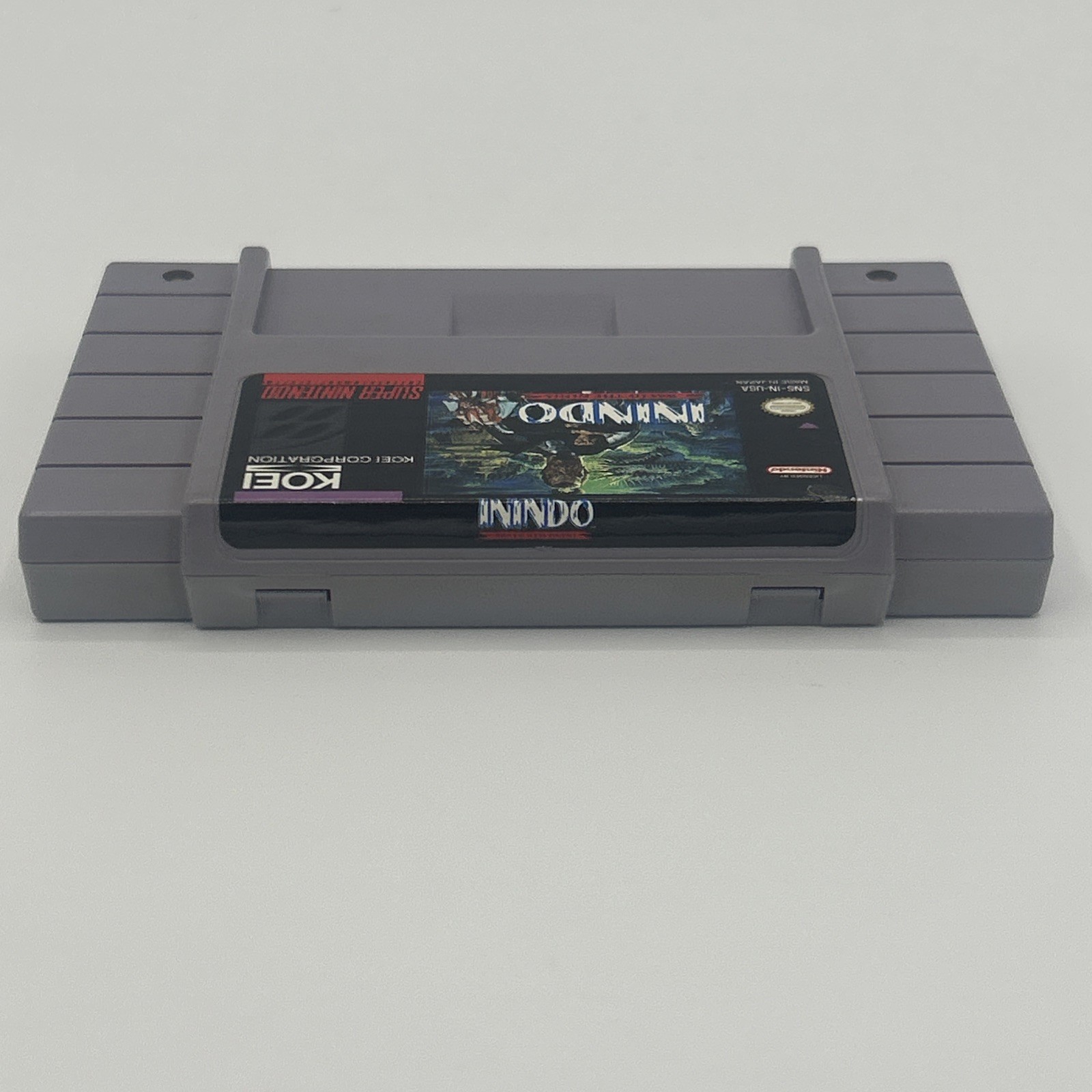 Inindo: The Way of the Ninja Tested (SNES 1993) With Protective Case