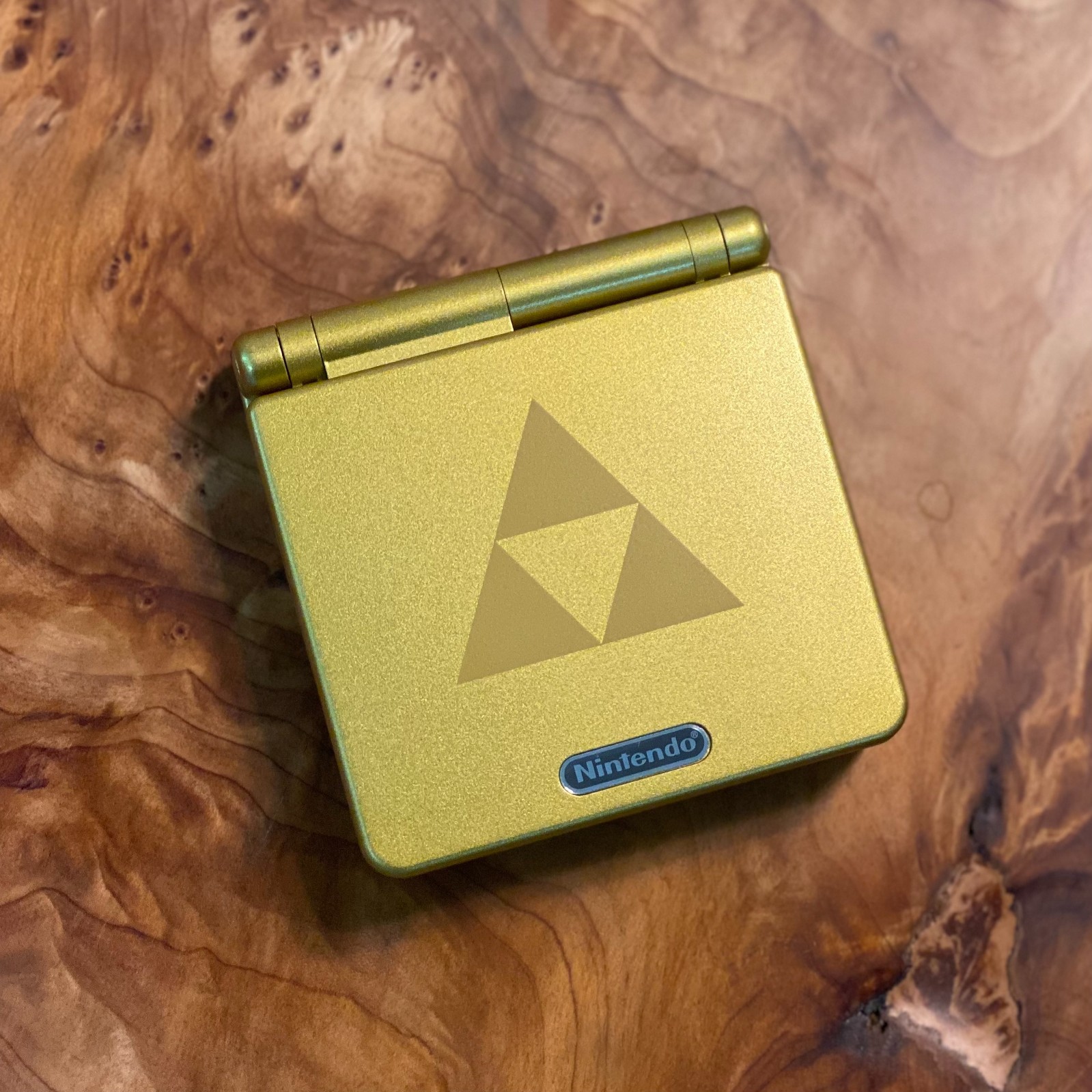 NEW Nintendo Game Boy Advance GBA SP Custom Zelda Triforce System AGS 001