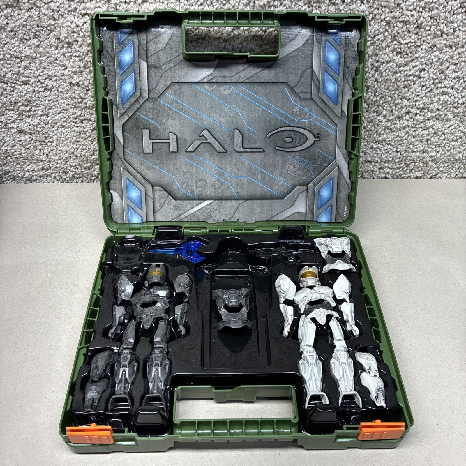 UNSC Halo Collectors Case Magnetic Mega Bloks 29699 Incomplete