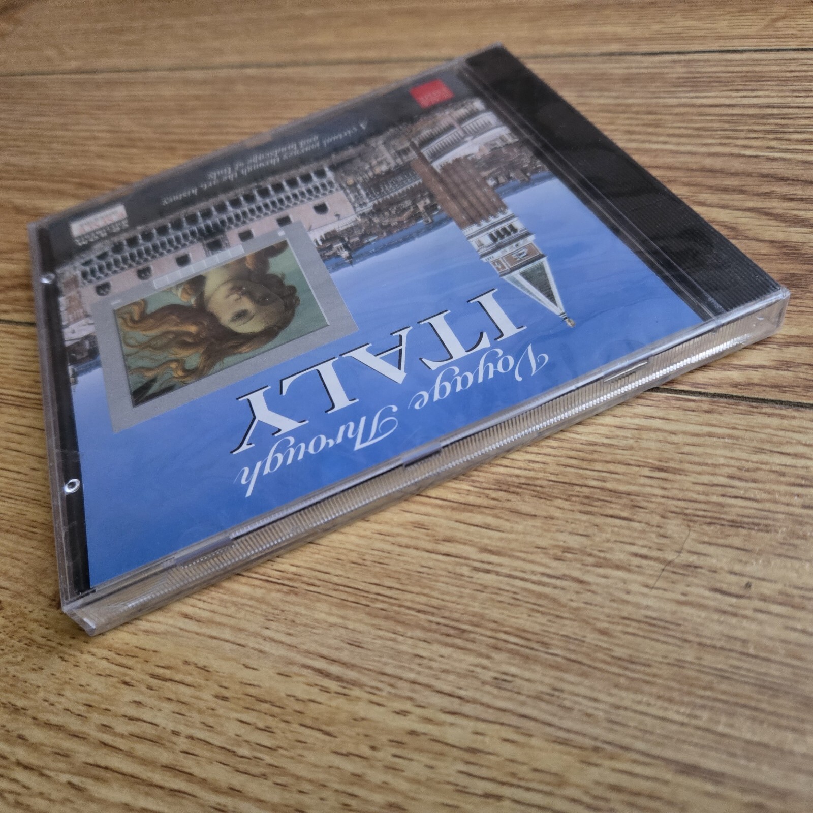 VERY RARE: VOYAGE THROUGH ITALY [Vintage PC GAME 1994] (CD-ROM EMME WINDOWS 3.1)