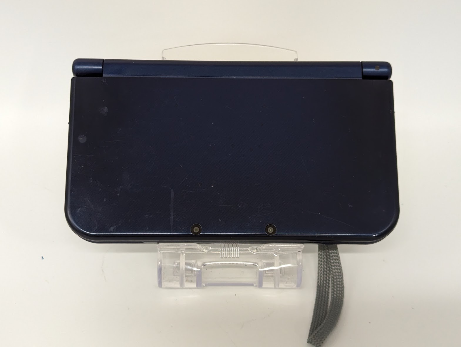 B289 Nintendo new 3DS LL XL console Metallic Blue Japan w/pen adapter fx