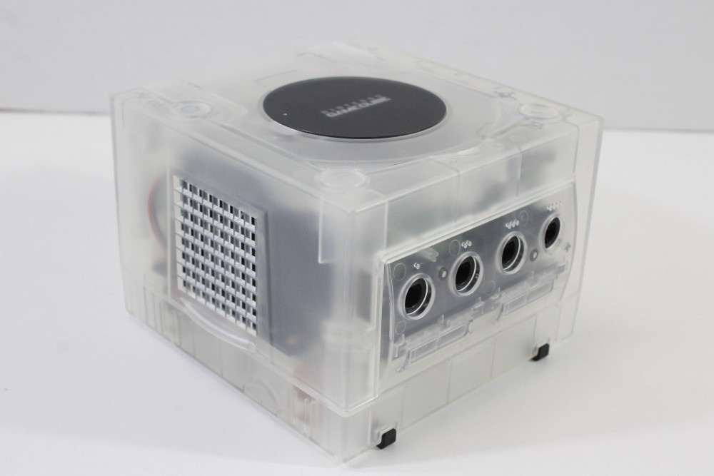Nintendo Gamecube Clear White Console Controller AC AV Memory Card NTSC-U/C US