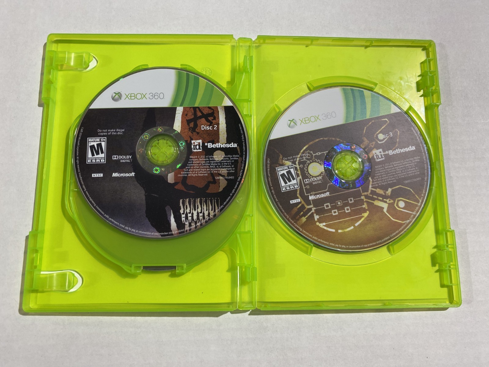 Rage (Microsoft Xbox 360, 2011) Tested Working – Free Ship