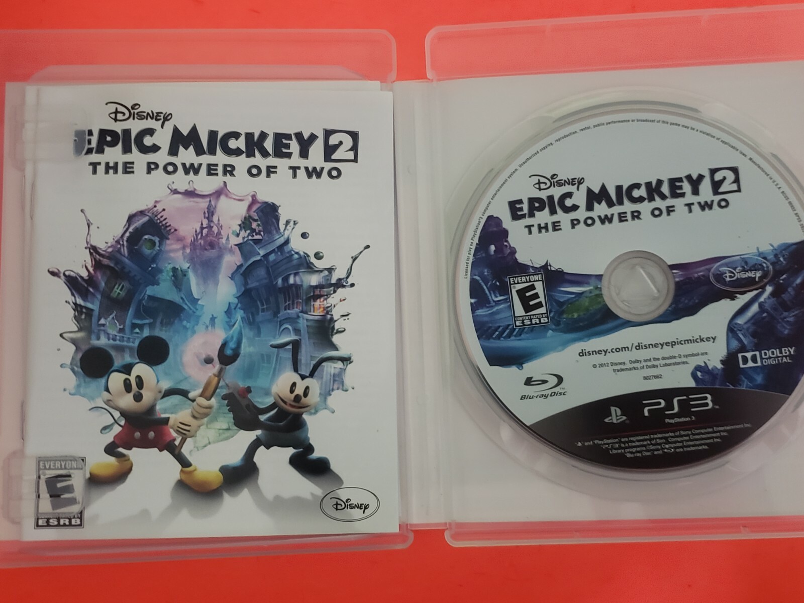Epic Mickey 2: The Power Of Two Disney (Playstation 3, PS3)