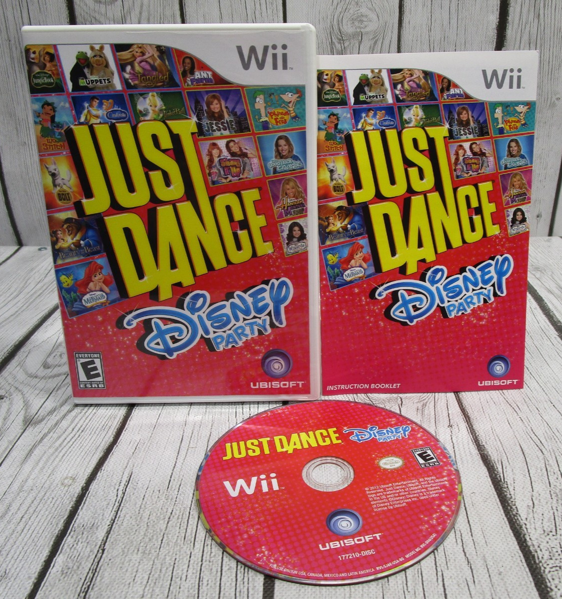 Just Dance: Disney Party (Nintendo Wii, 2012) CIB Complete – Tested & Working