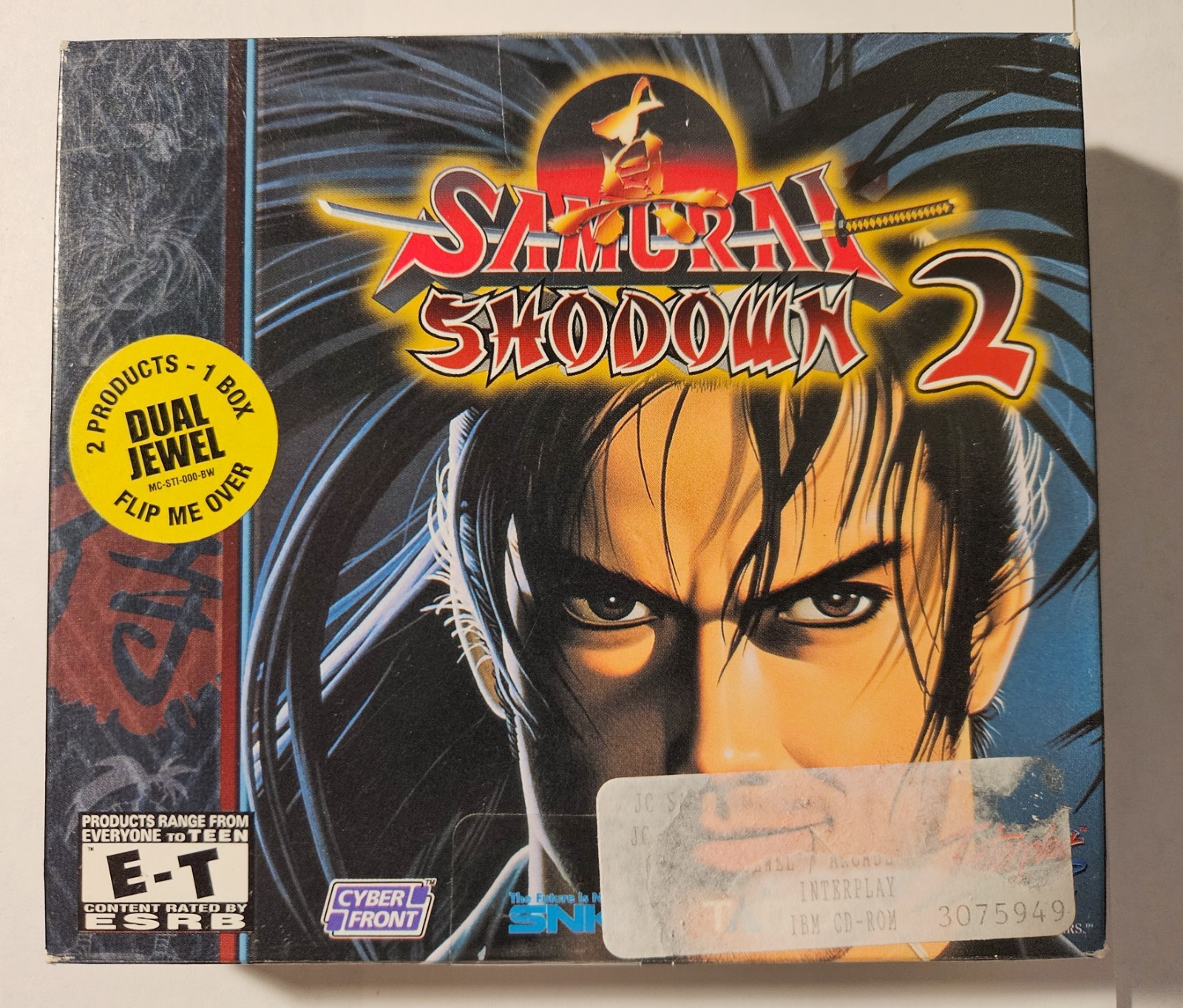 Samurai Shodown 2/Fatal Fury 3 CD-ROM (2-Disc Set) for Windows 95/98
