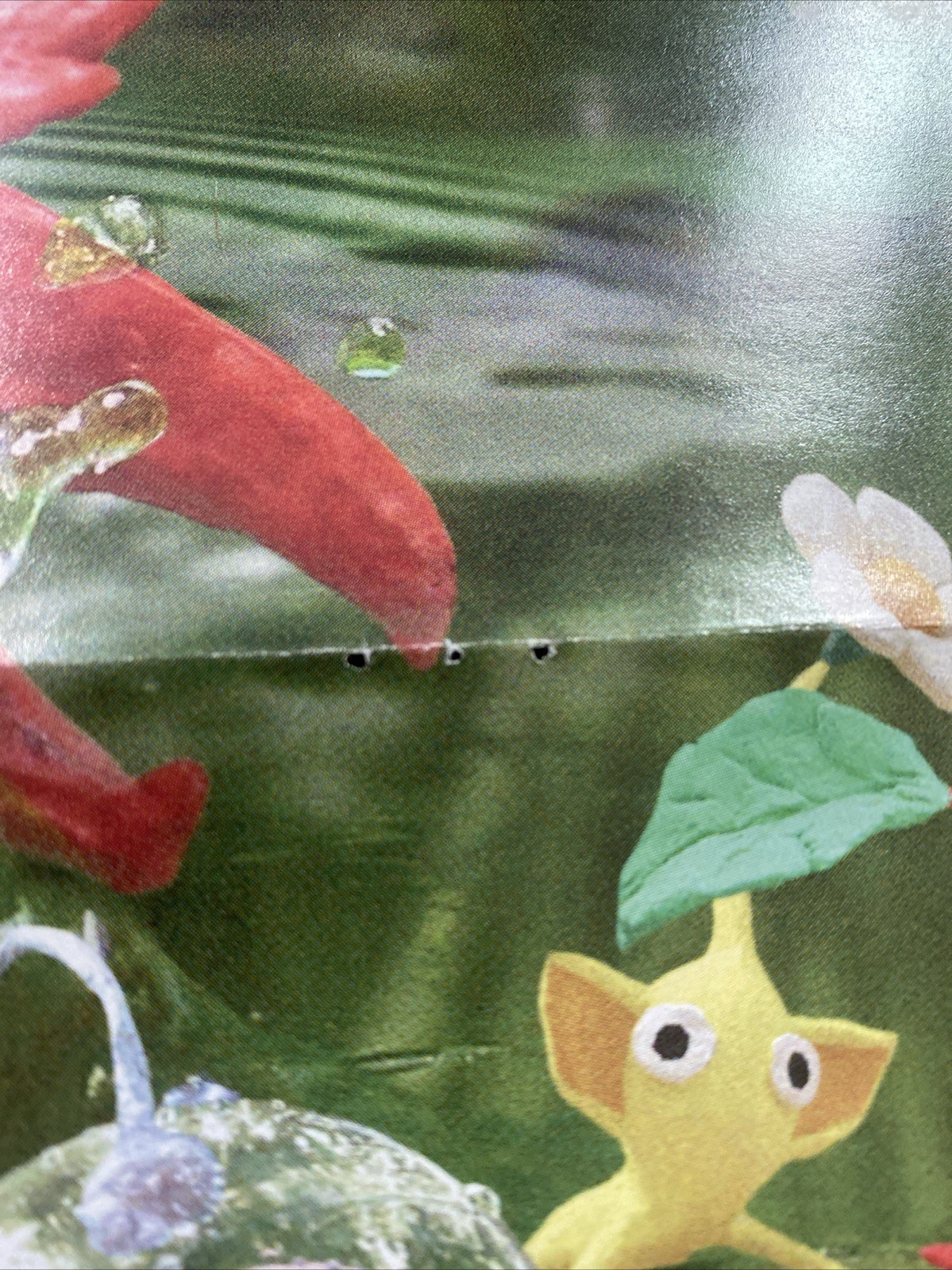 Official Nintendo Gamecube Pikmin 2 Poster Captain Olimar w/ Louie Double sided