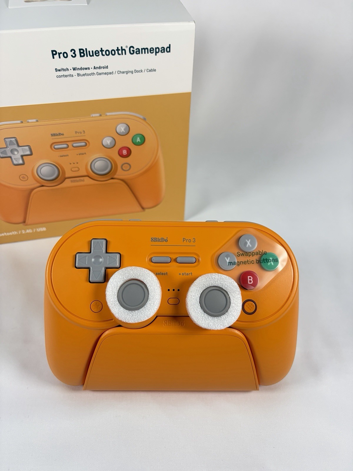 8BitDo Pro 3 Bluetooth Controller for Switch/Windows/Android – TMR Joysticks