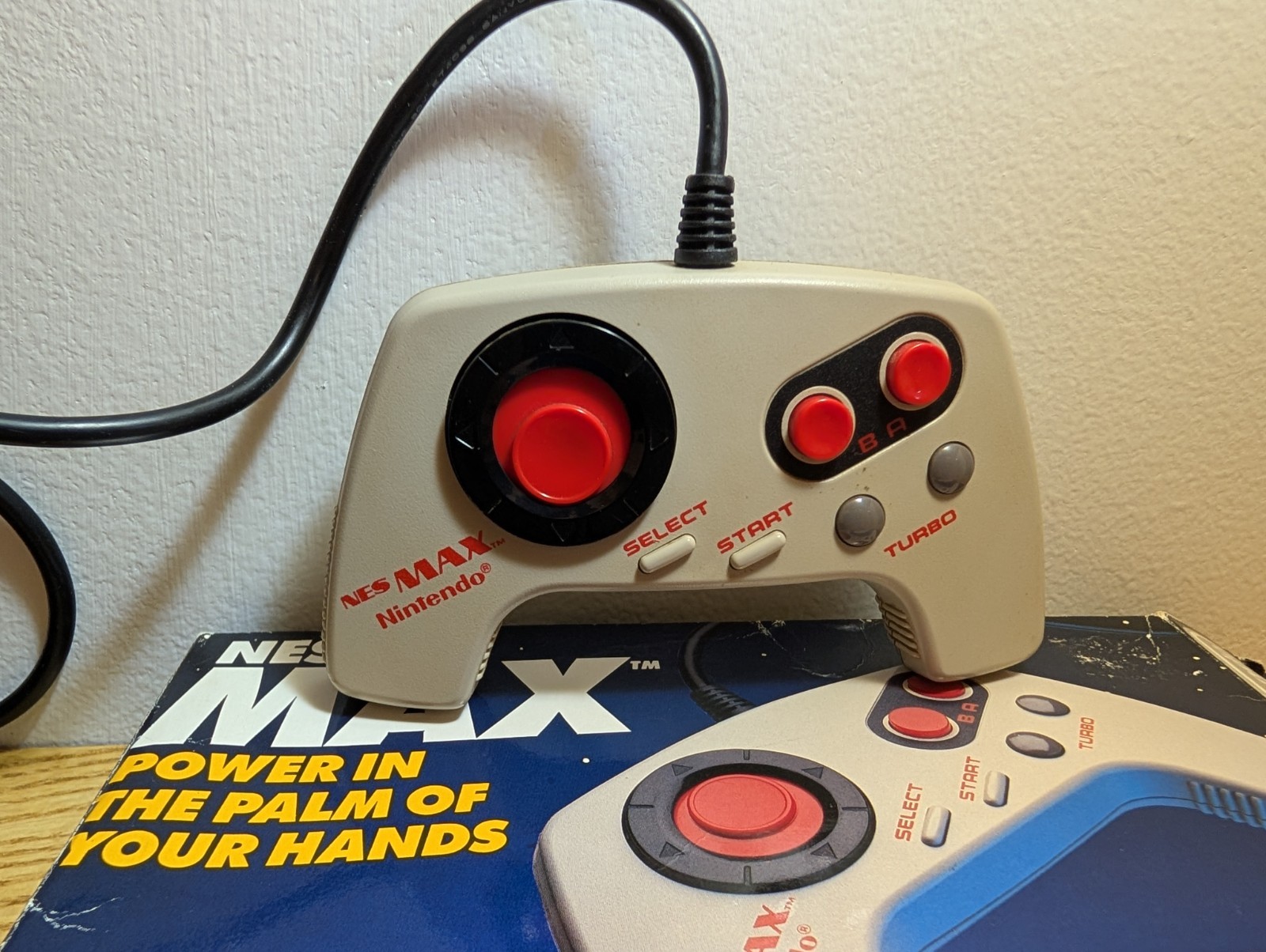 Nintendo NES Max Controller Turbo Button Wired for NES w/ Original Box