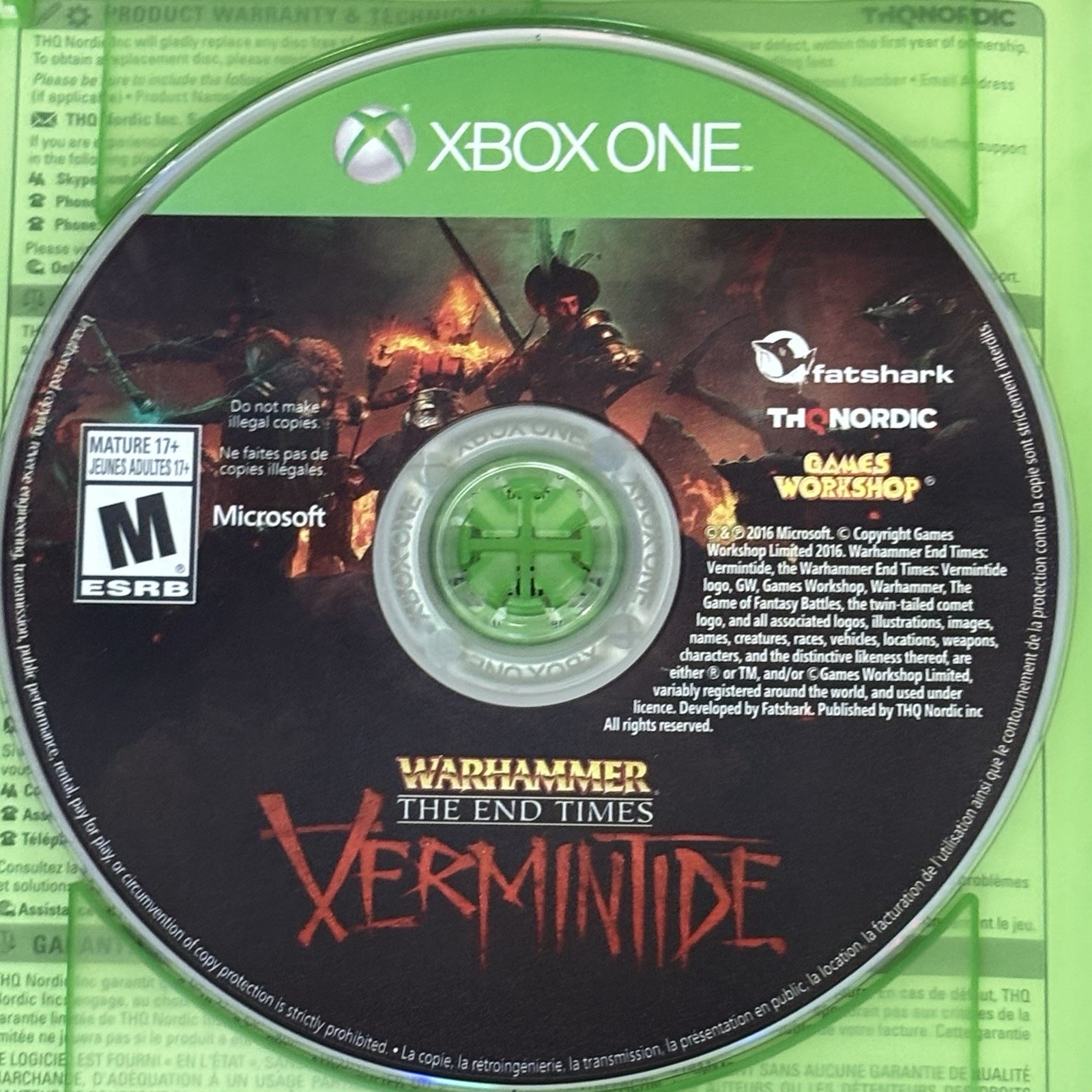 Warhammer: End Times: Vermintide – Microsoft Xbox One