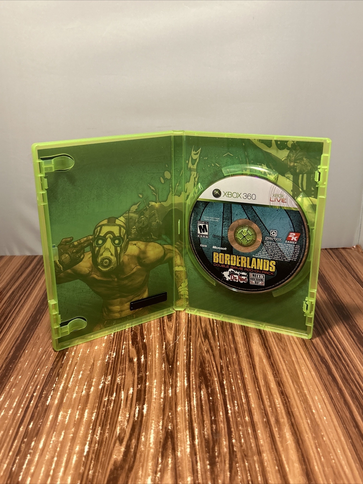 Borderlands Double Game Add-On Pack Xbox 360 Zombie Island Dr. Ned Moxxi’s Riot