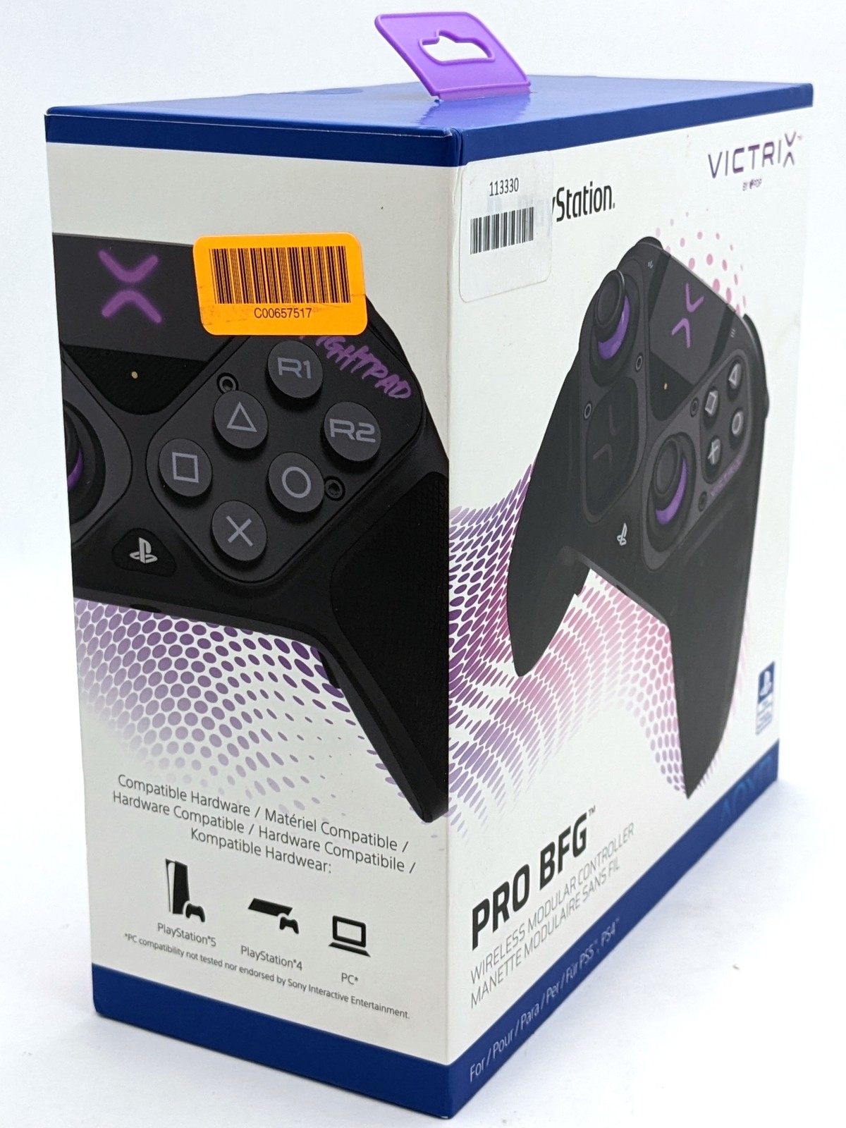 PDP Victrix Pro BFG Wireless Modular Controller – For PS4, PS5, PC – 052-002-BK