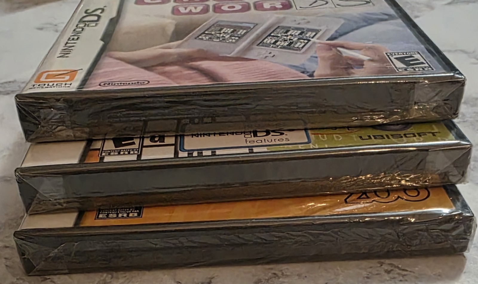 Crosswords DS, Word Games, & Word Brain Lot (Nintendo DS, 2008) Brand New Sealed