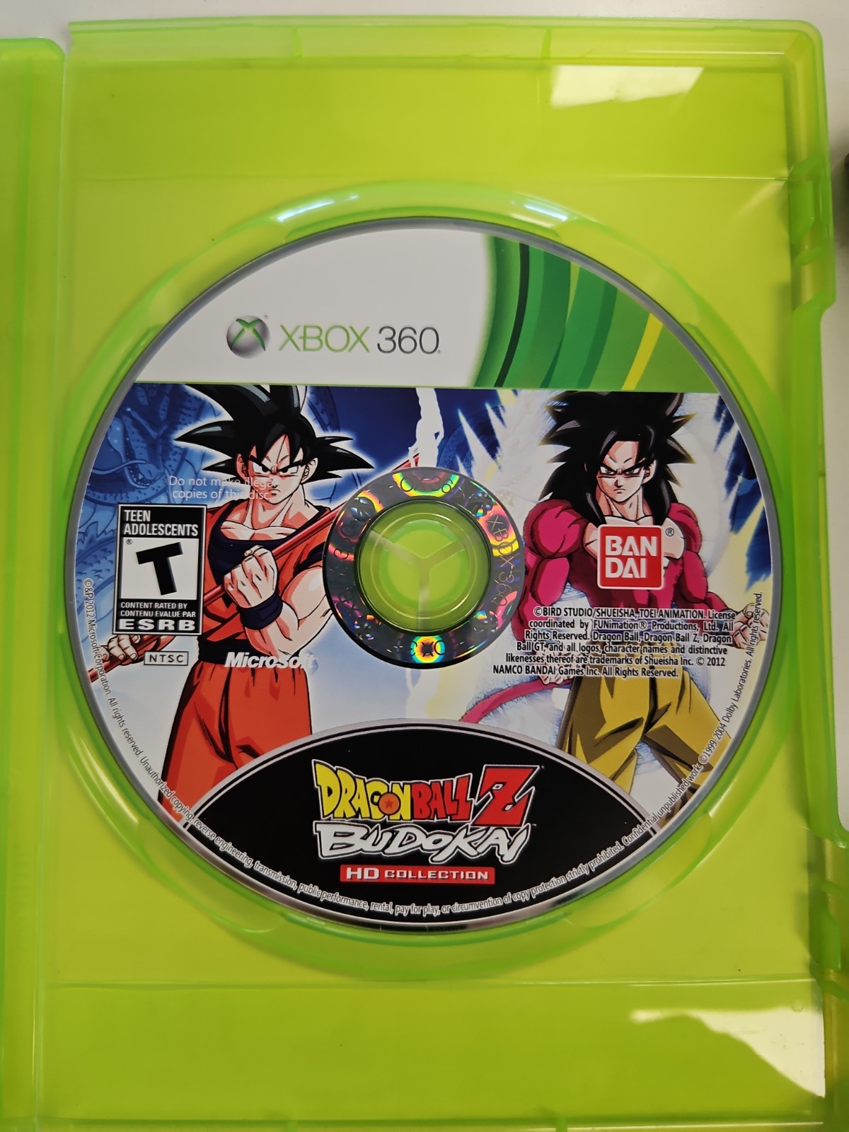 Dragon Ballz Budokai HD Collection – Microsoft Xbox 360 Great Condition – CIB