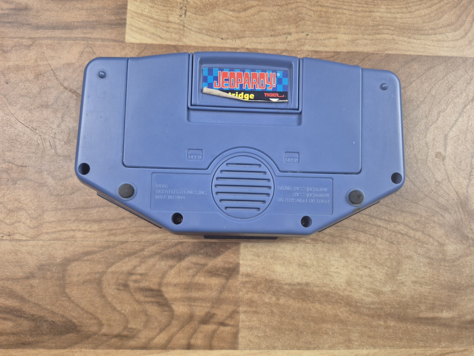 1995 Talking Jeopardy Tiger Electronics Handheld Video Game