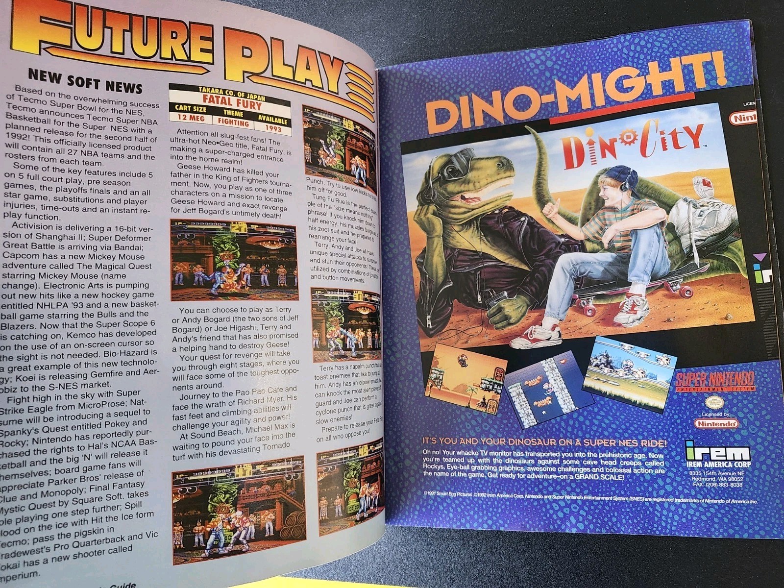 Super NES Buyer’s Guide Magazine Volume 2 Issue 3 September 1992 Street Fighter