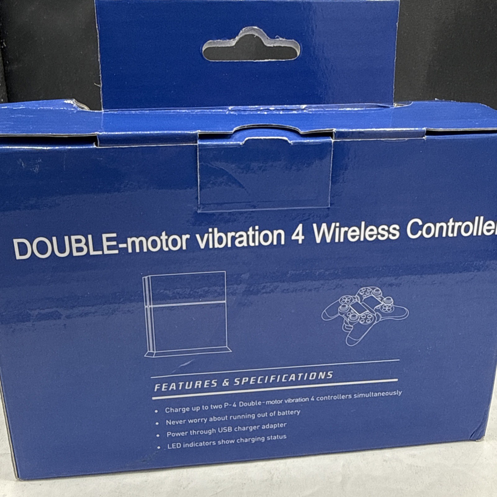 Playstation 4 Double Motor Vibration 4 Wireless Controller Blue Comoflauge PS4