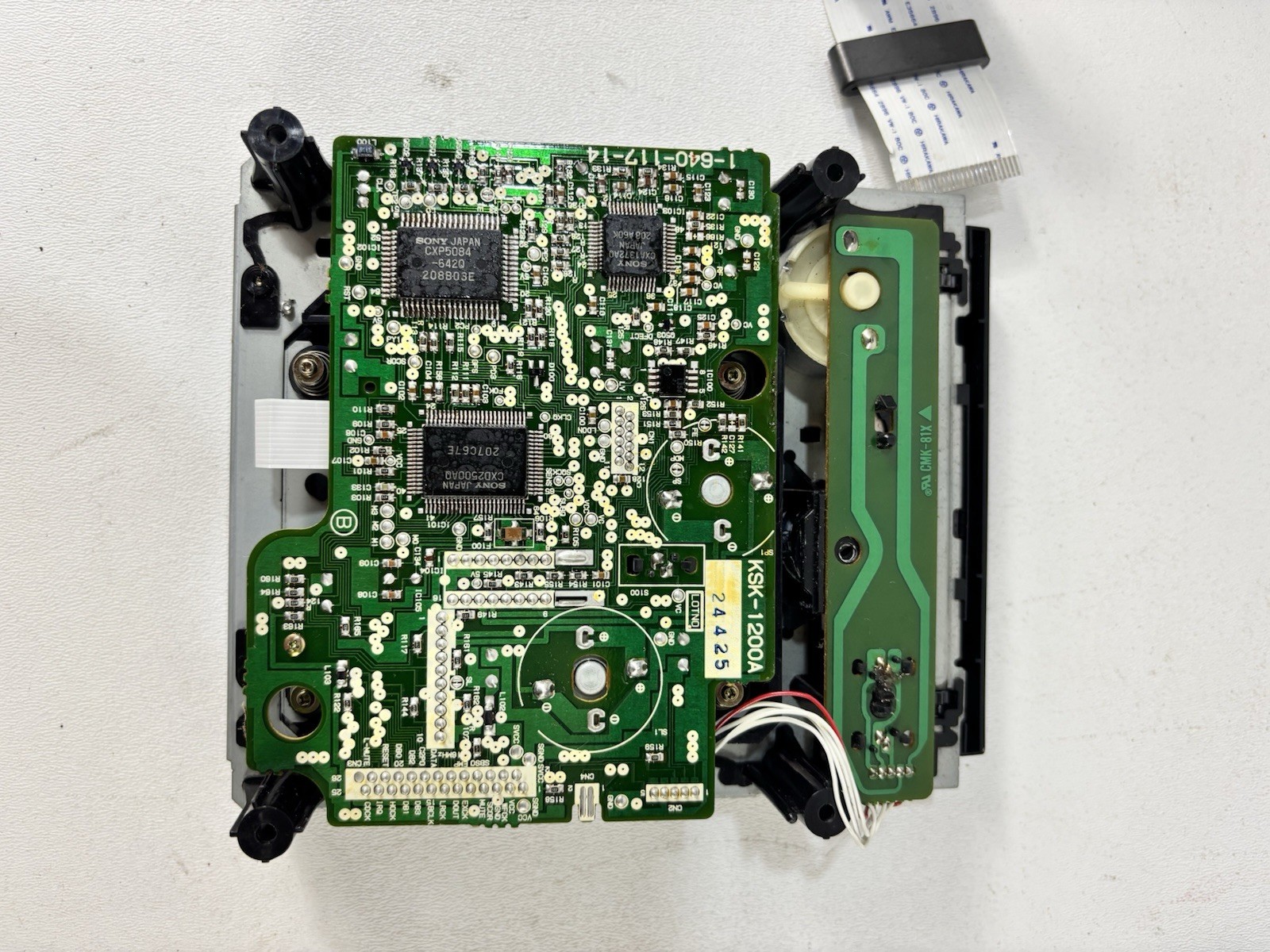 UNTESTED Sega CD Model 1 Disc Drive Assembly Only KSK-1200a, Parts or Repairs