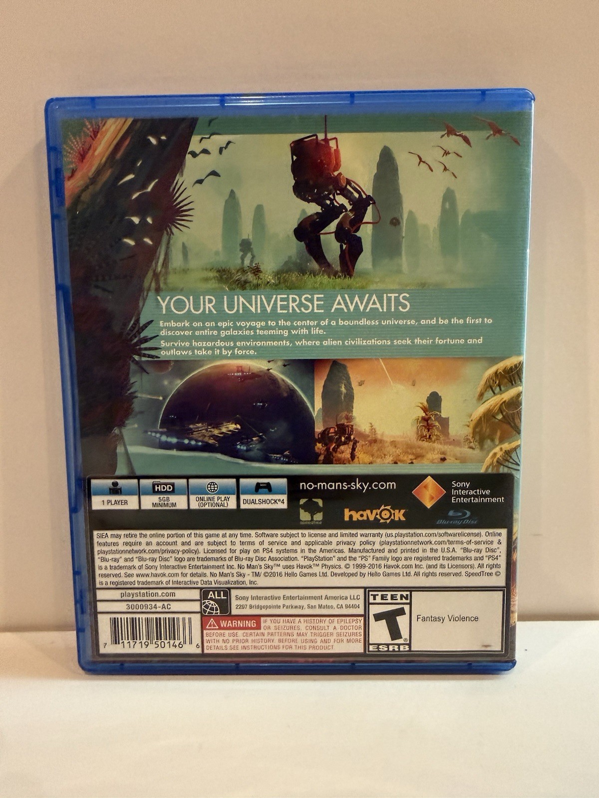 No Man’s Sky (PlayStation 4, 2016) – Tested