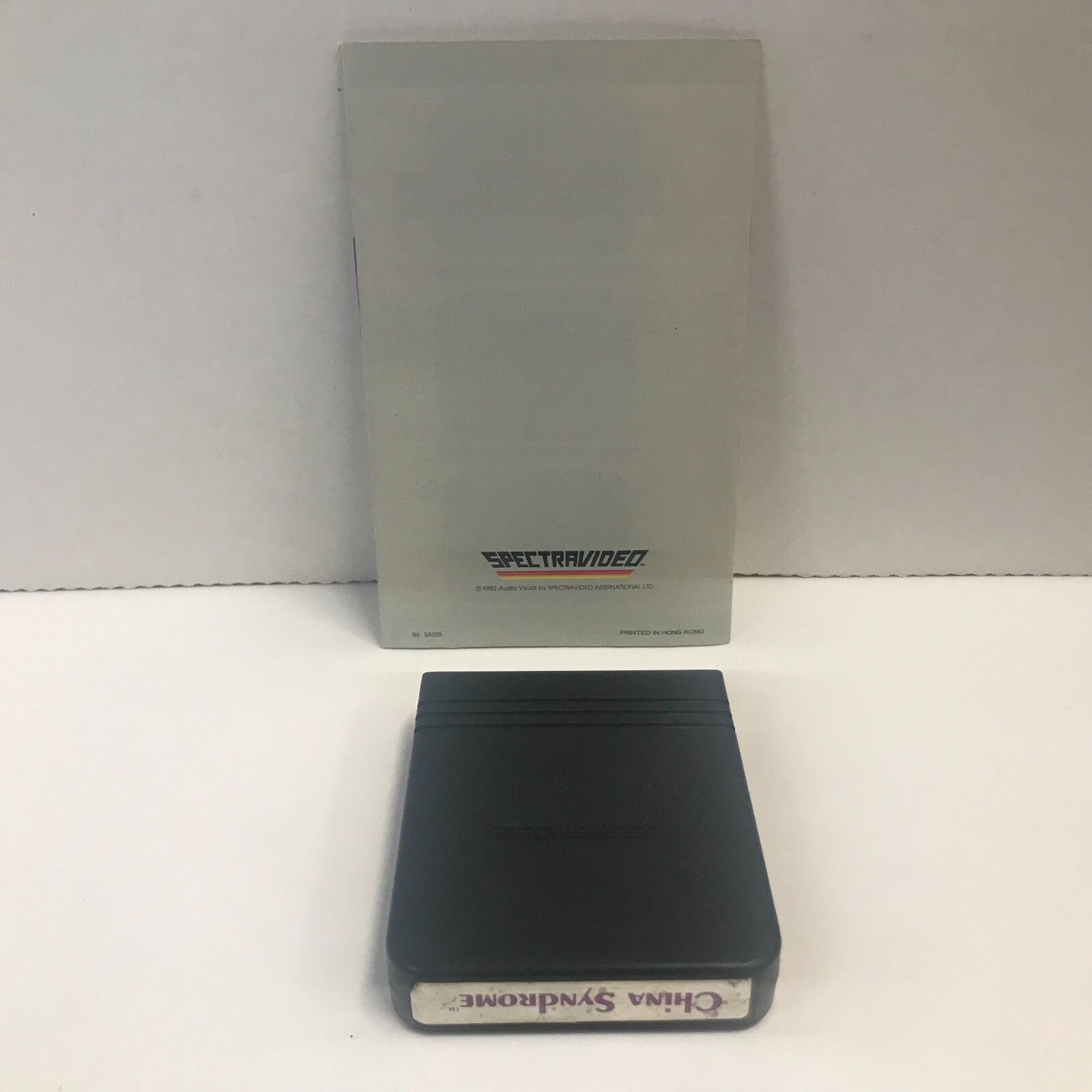 China Syndrome : Atari cart. + manual ( RK )