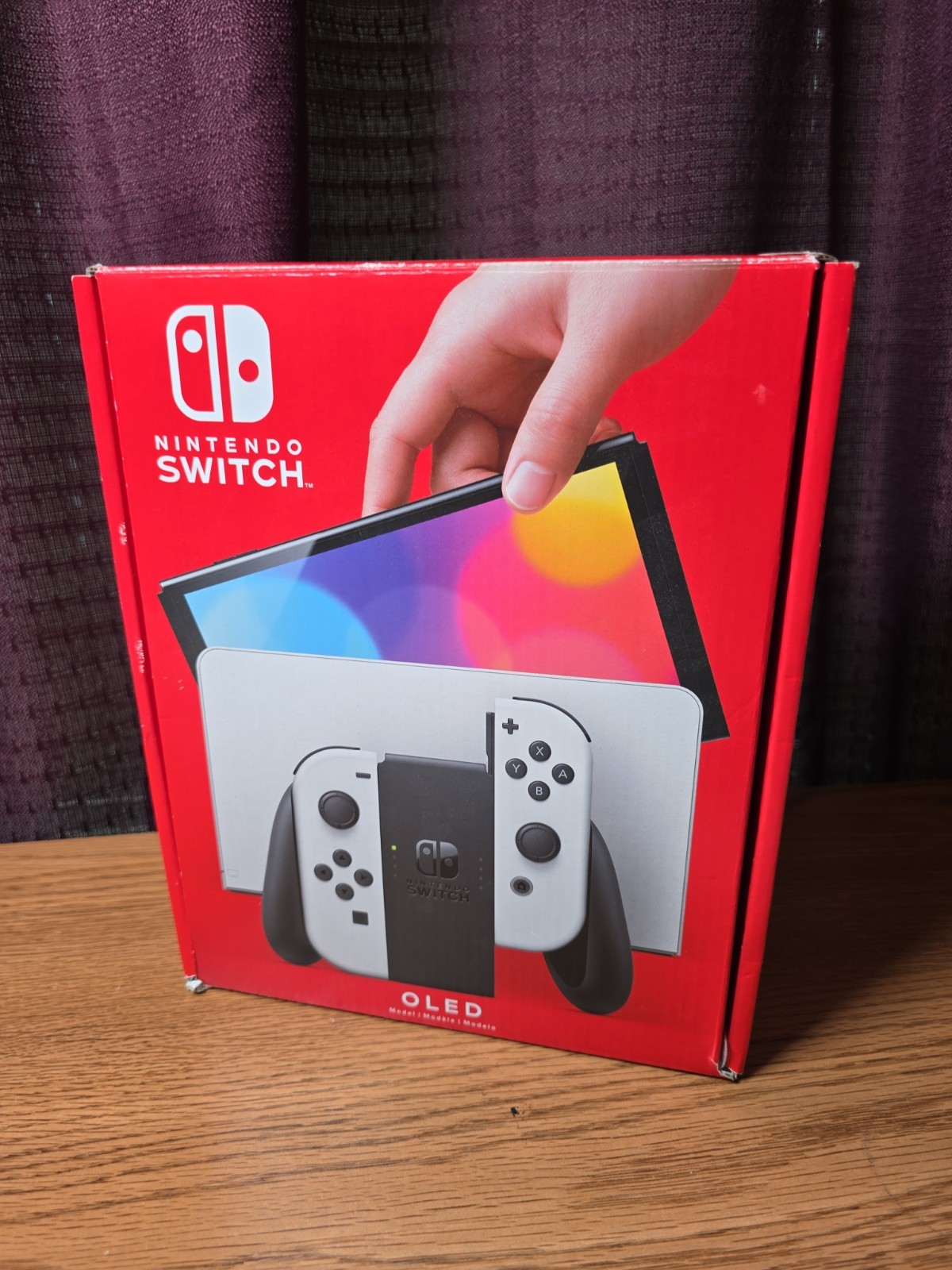 Nintendo Switch OLED Model HEG-001 Handheld Console – 64GB – White