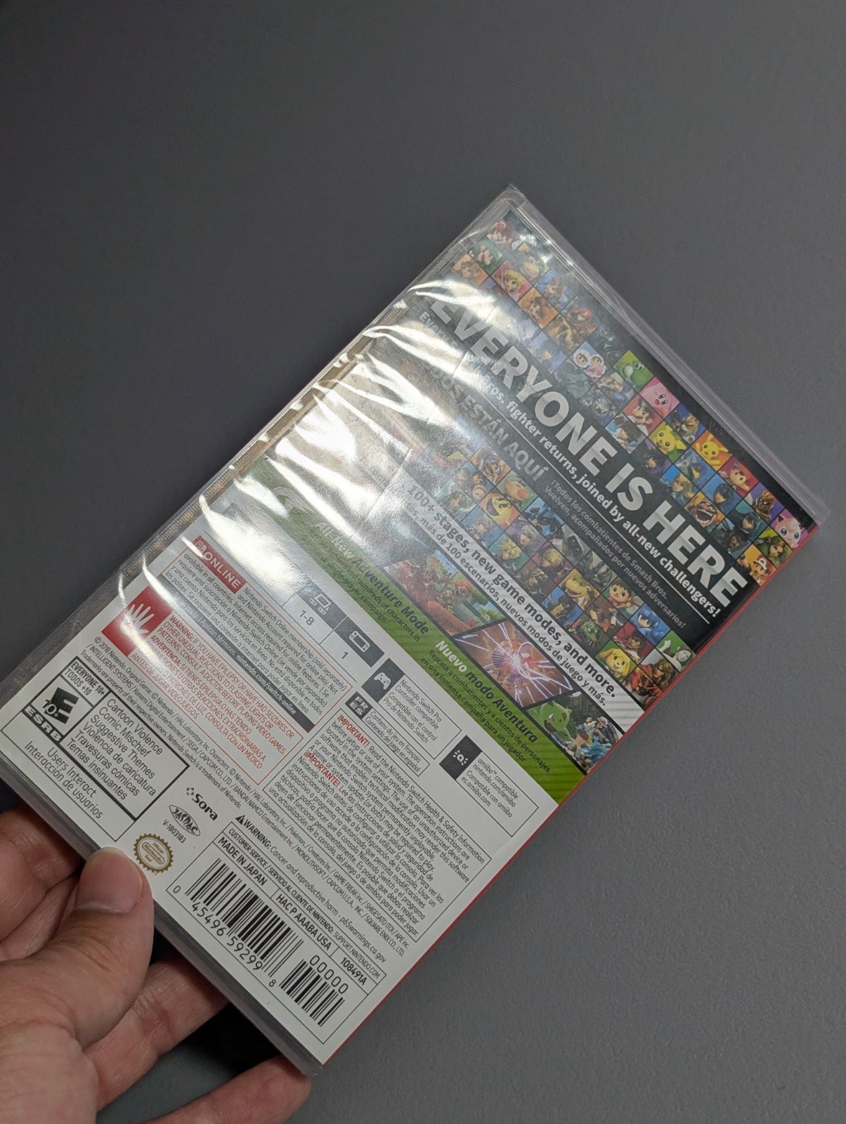 Sealed First Print- Super Smash Bros. Ultimate (Nintendo Switch) 1st Print 00000