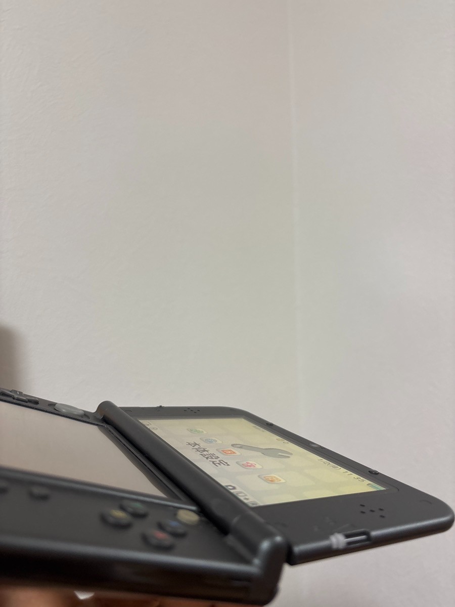 New 3DS LL XL Metalic black Japan Nintendo Console region Japanese B6