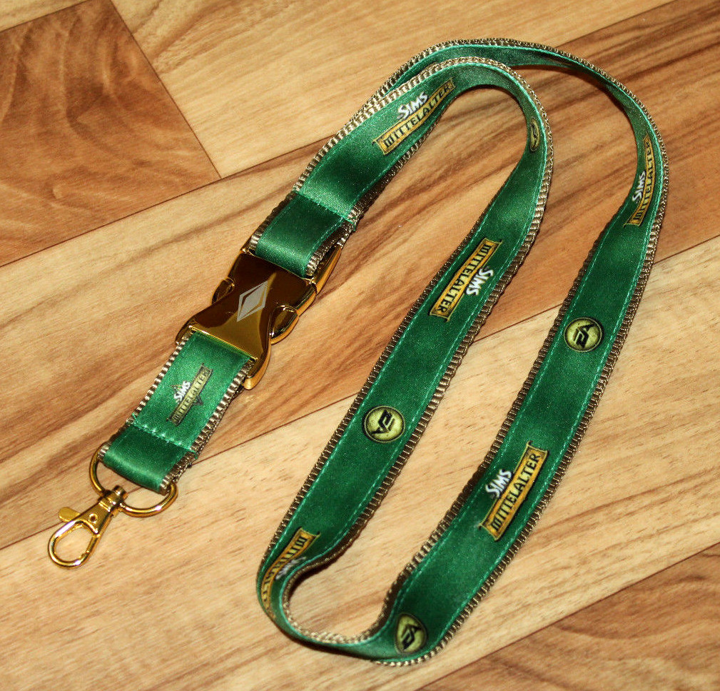The Sims Medieval “Die Sims Mittelalter” very rare promo Lanyard / Key Holder