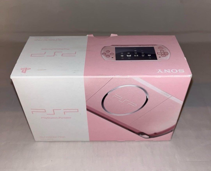 Sony PSP-3000 PSP 3000 Console Pink Region Free w/adapter – Excellent