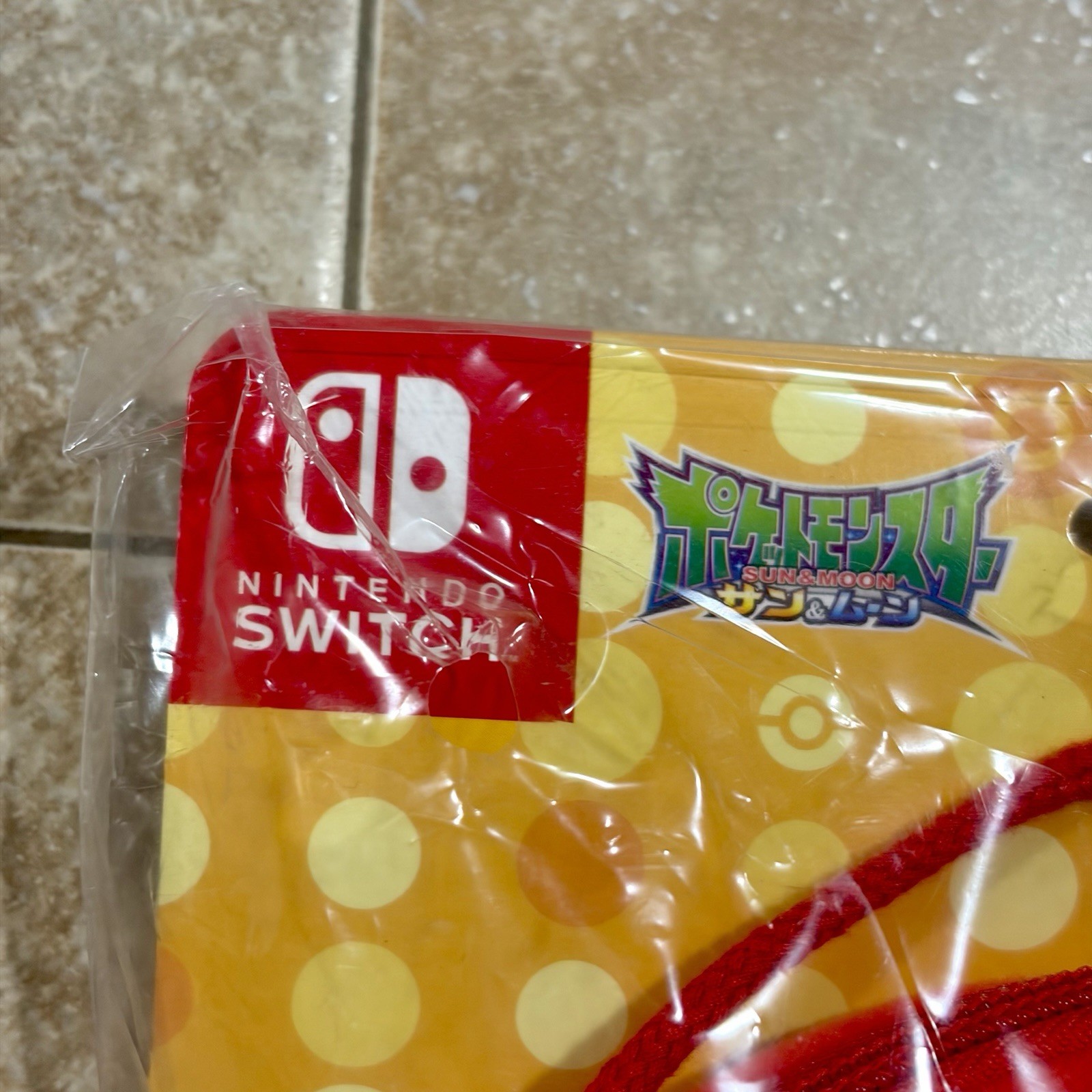 Official Nintendo Switch Pokeball Joy-Con Pouch Plush Case Japan Import New