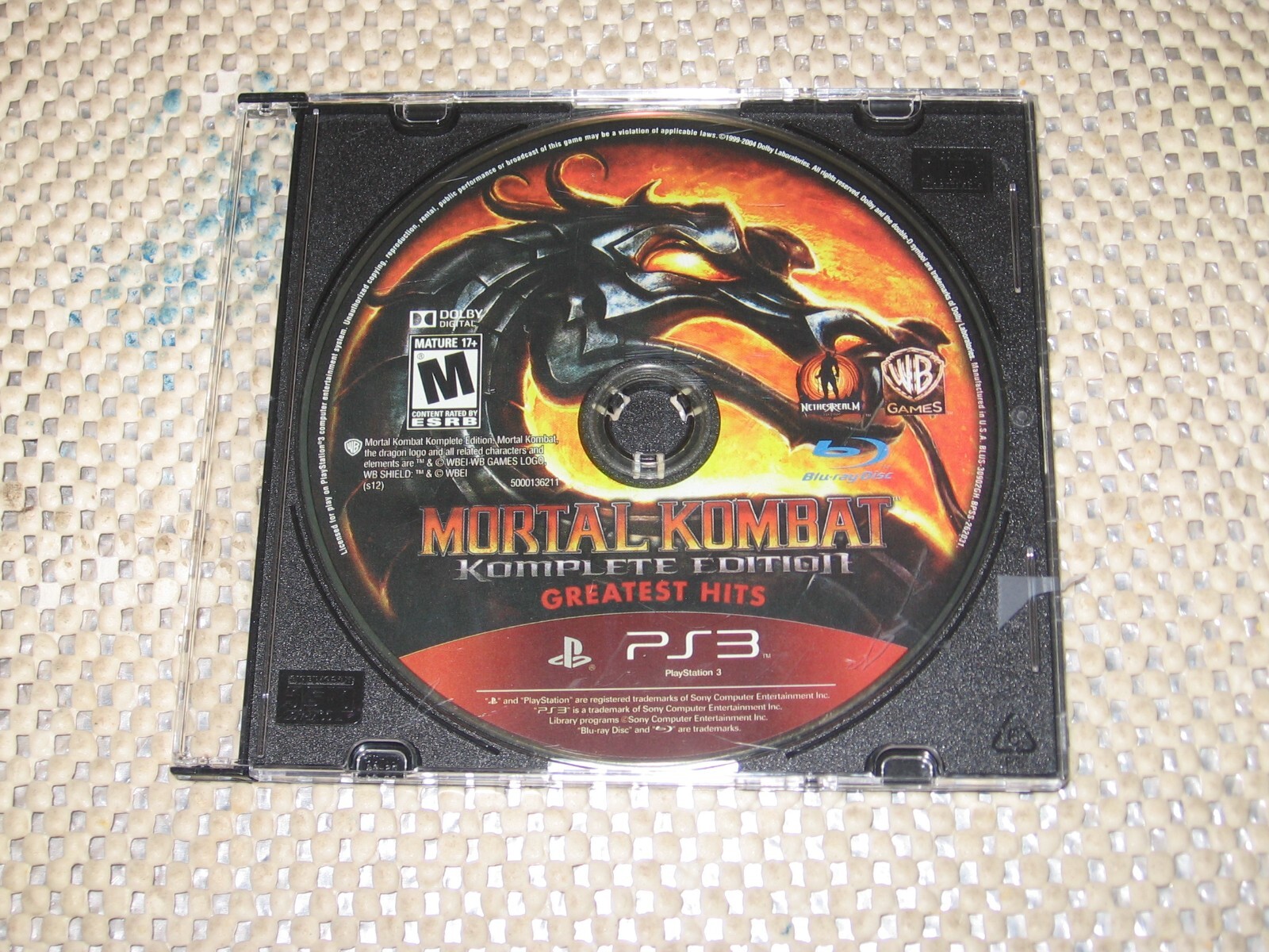 Mortal Kombat — Komplete Edition (Sony PlayStation 3, 2012)