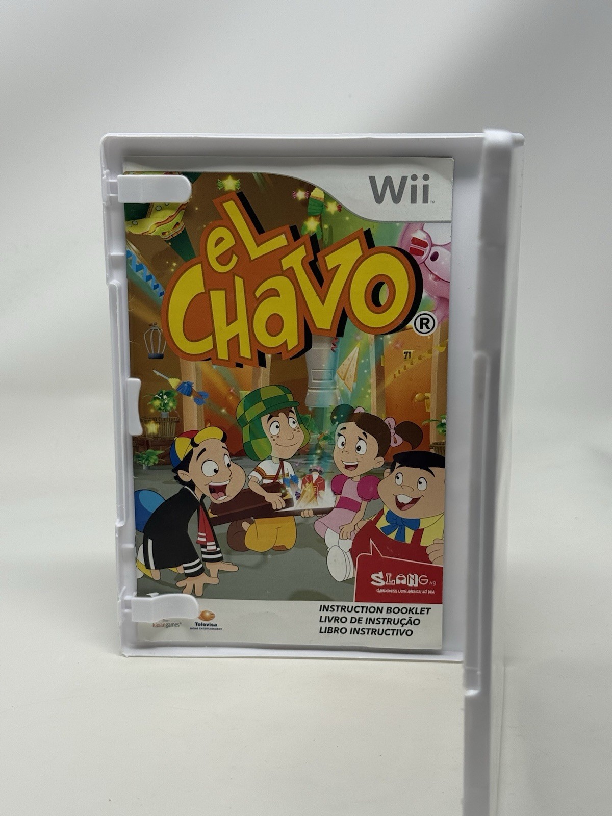El Chavo Wii Nintendo Wii Complete CIB Pristine Disc Rare Mexico Exclusive Rare