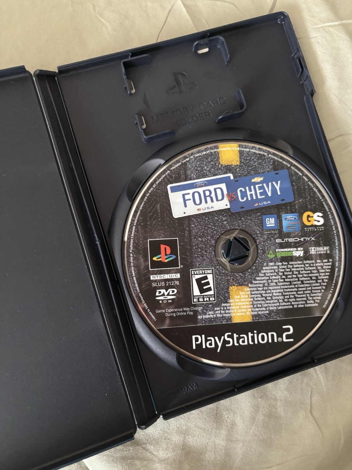 Global Star Software Ford Vs. Chevy Sony PlayStation 2 Multiplayer Manual 2005
