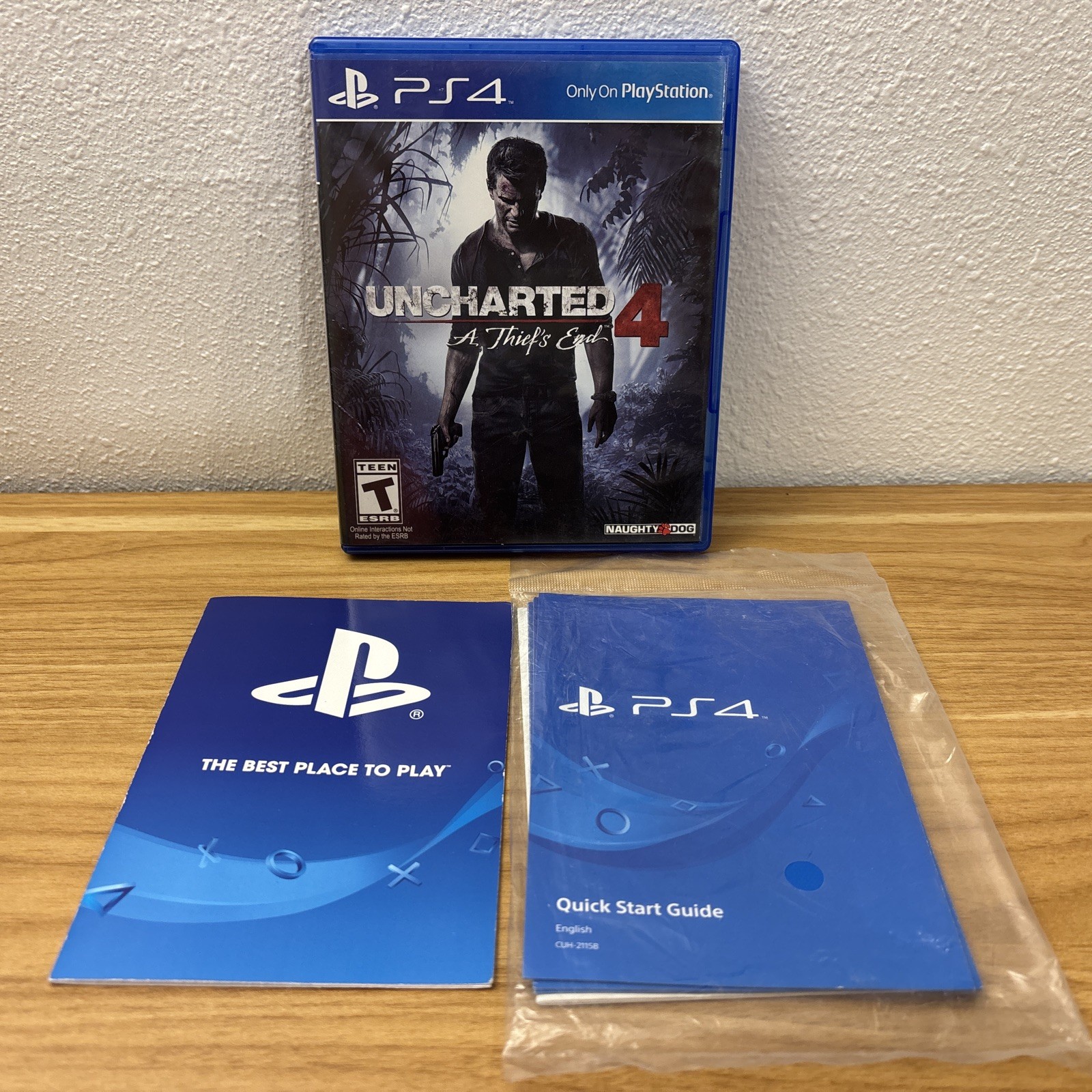 Sony PS4 Slim 1TB CUH-2115B Console Cords, Charger, Controller, FREE SHIPPING