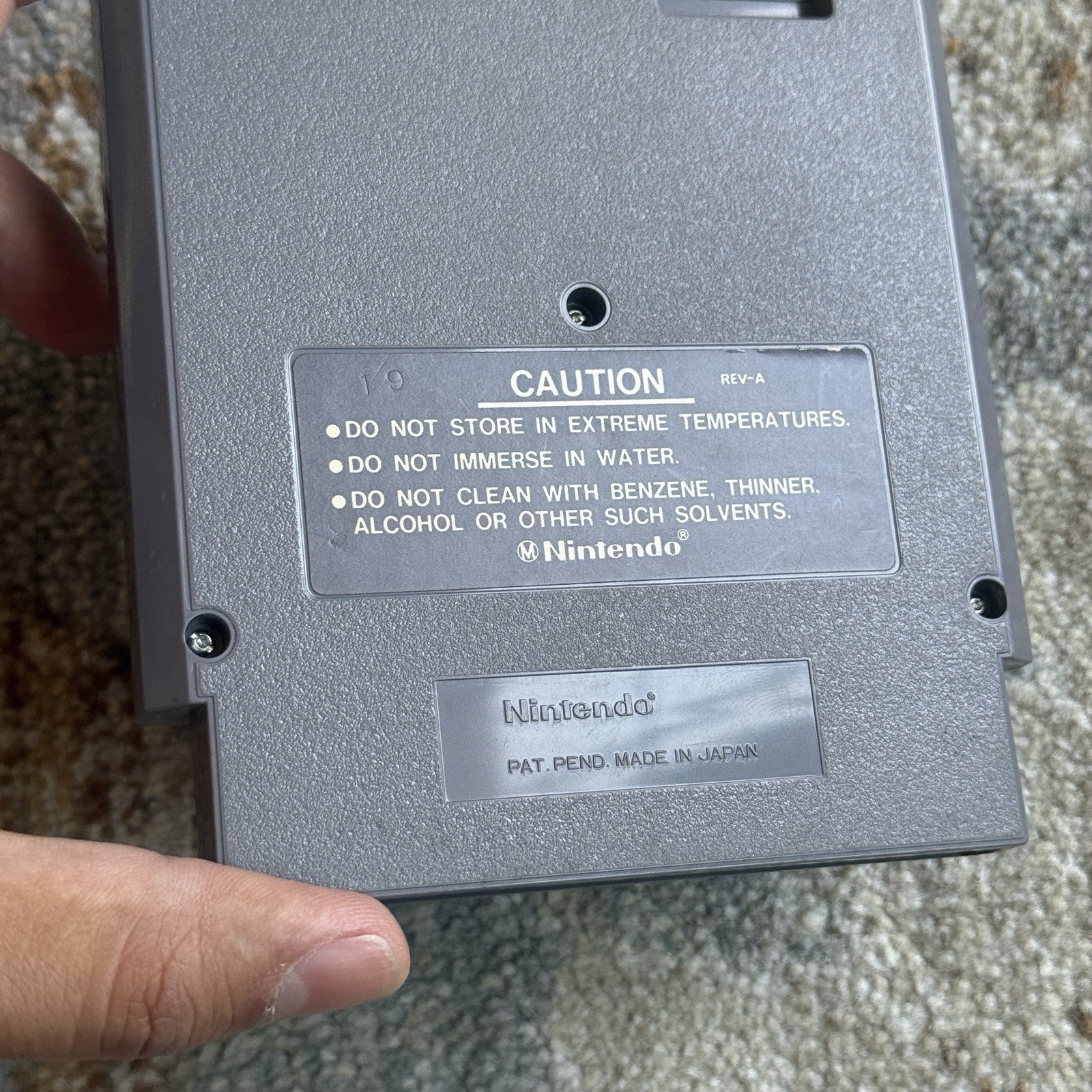 Metroid Nintendo Entertainment System NES 1987 Cartridge Only Adventure Series