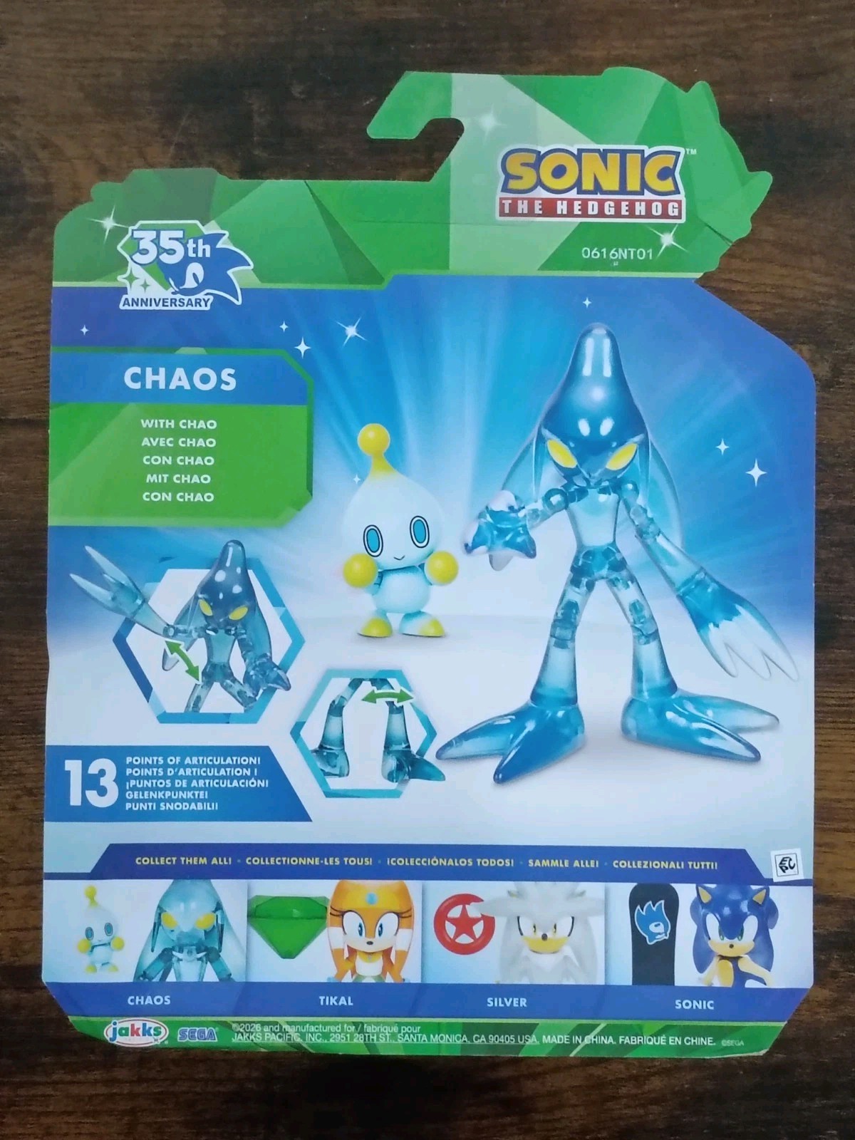4″ CHAOS TAILS KNUCKLES METAL SONIC the Hedgehog 35th Anniversary Jakks SEGA Lot