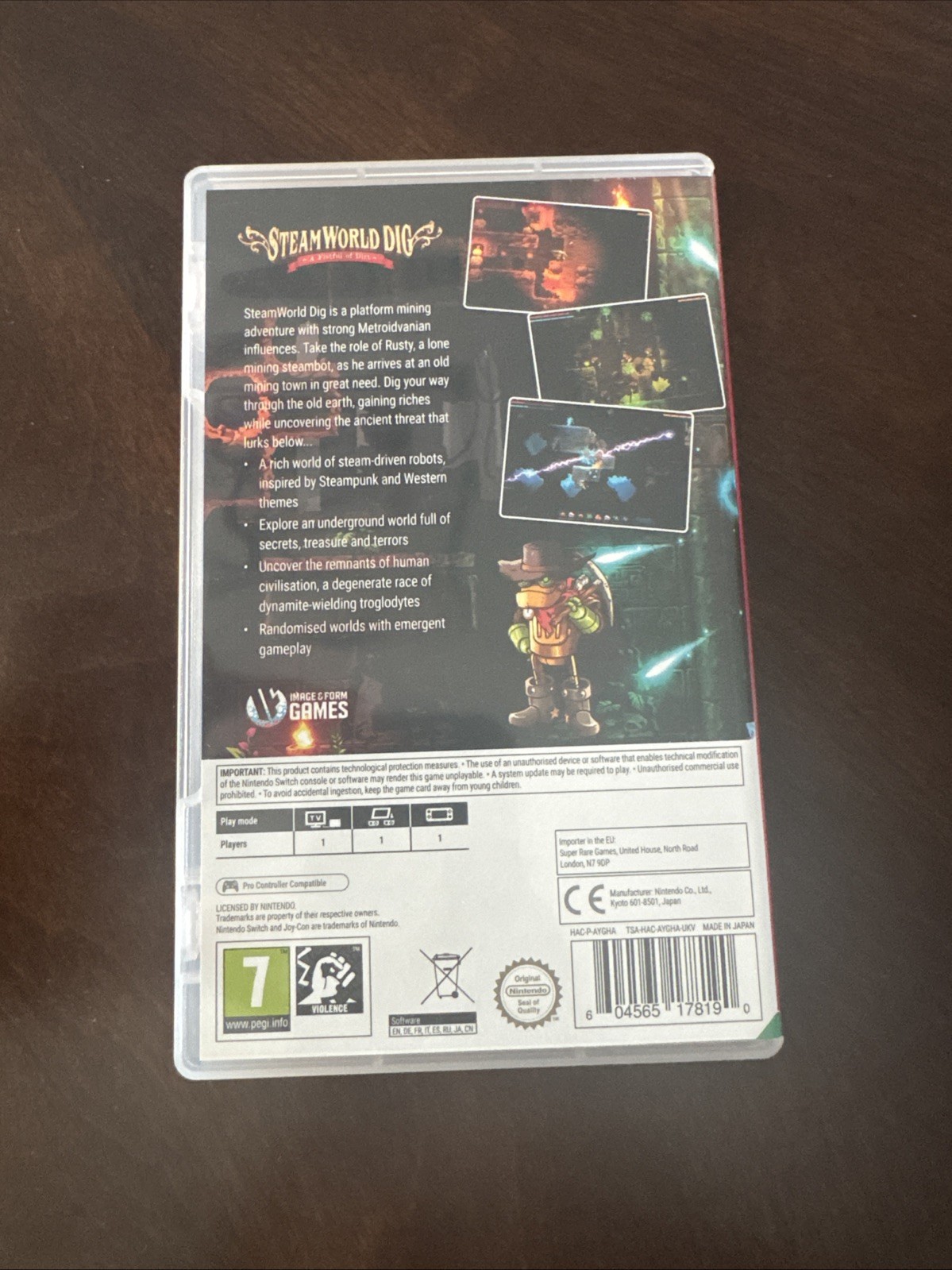 Steamworld Dig: A Fistful of Dirt – SRG Super Rare Switch –