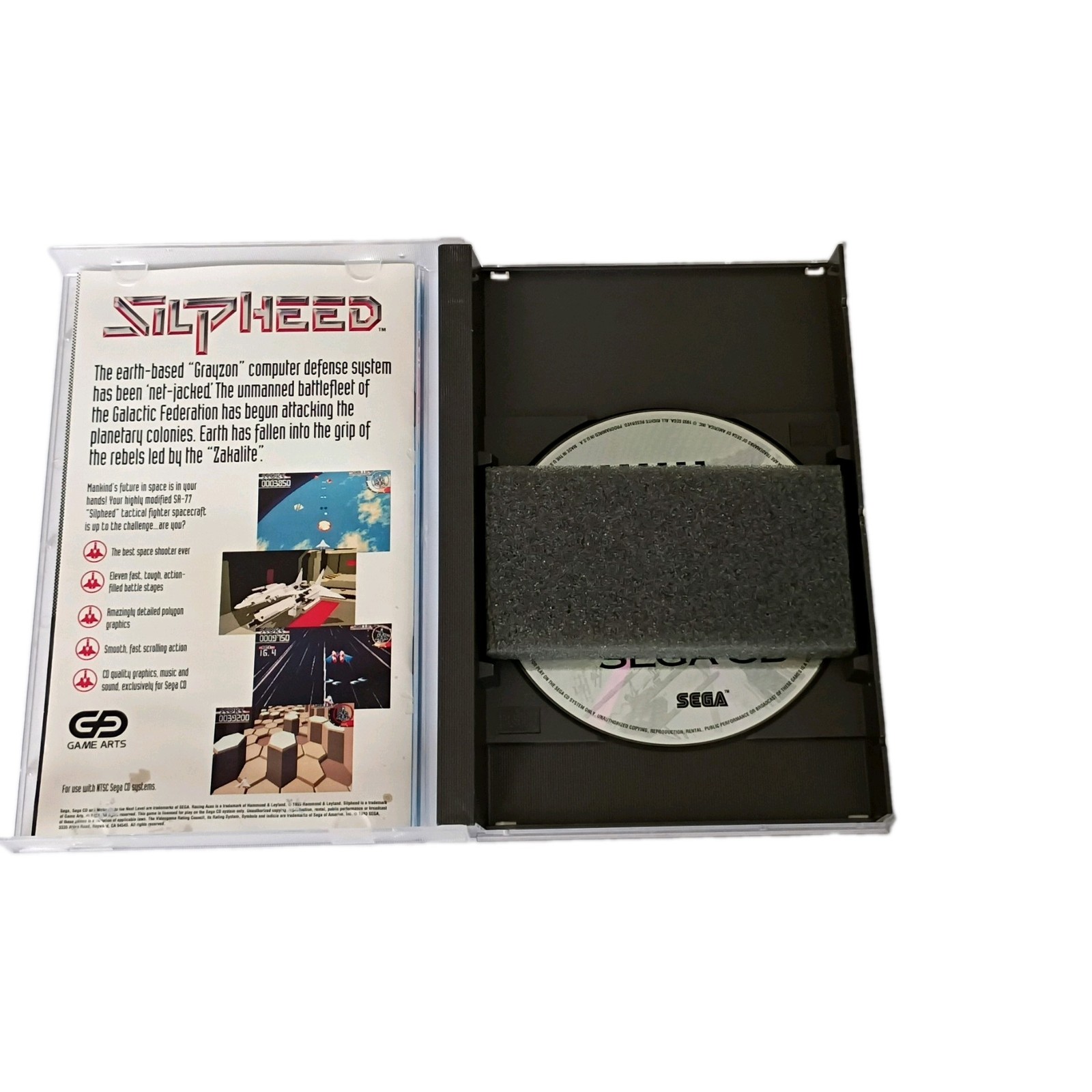 SEGA Racing Aces (Sega CD) 1993 NTSC-U/C (US/Canada) GA Rated