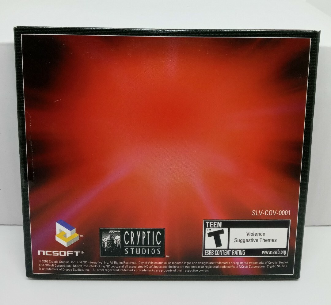 City of Villains Software by NCSoft, PC, New and Sealed, 2005 FREE SHIPPING