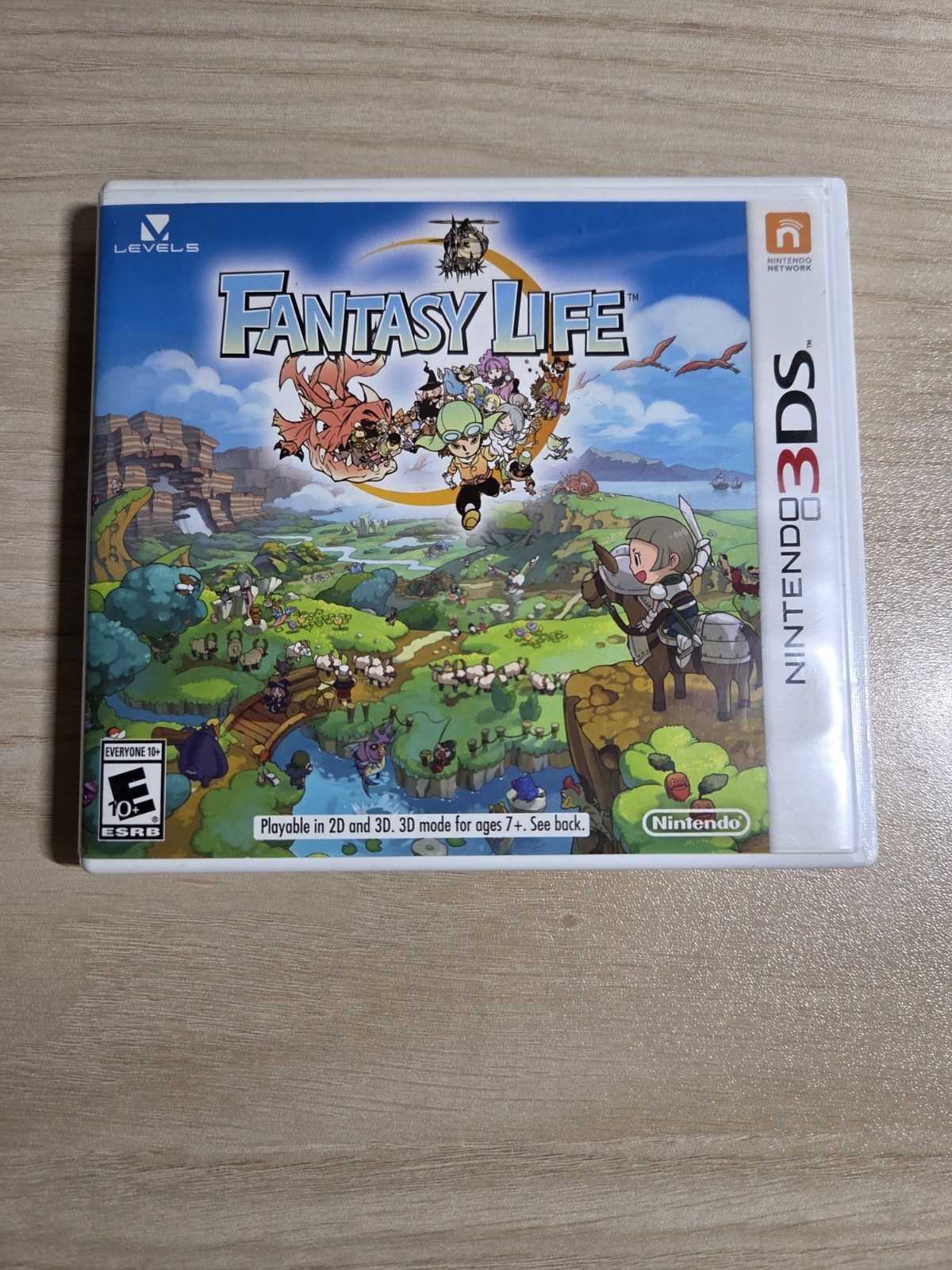 Nintendo 3DS Game Lot- Animal Crossing, Tomodachi Life, Miitopia & Fantasy Life
