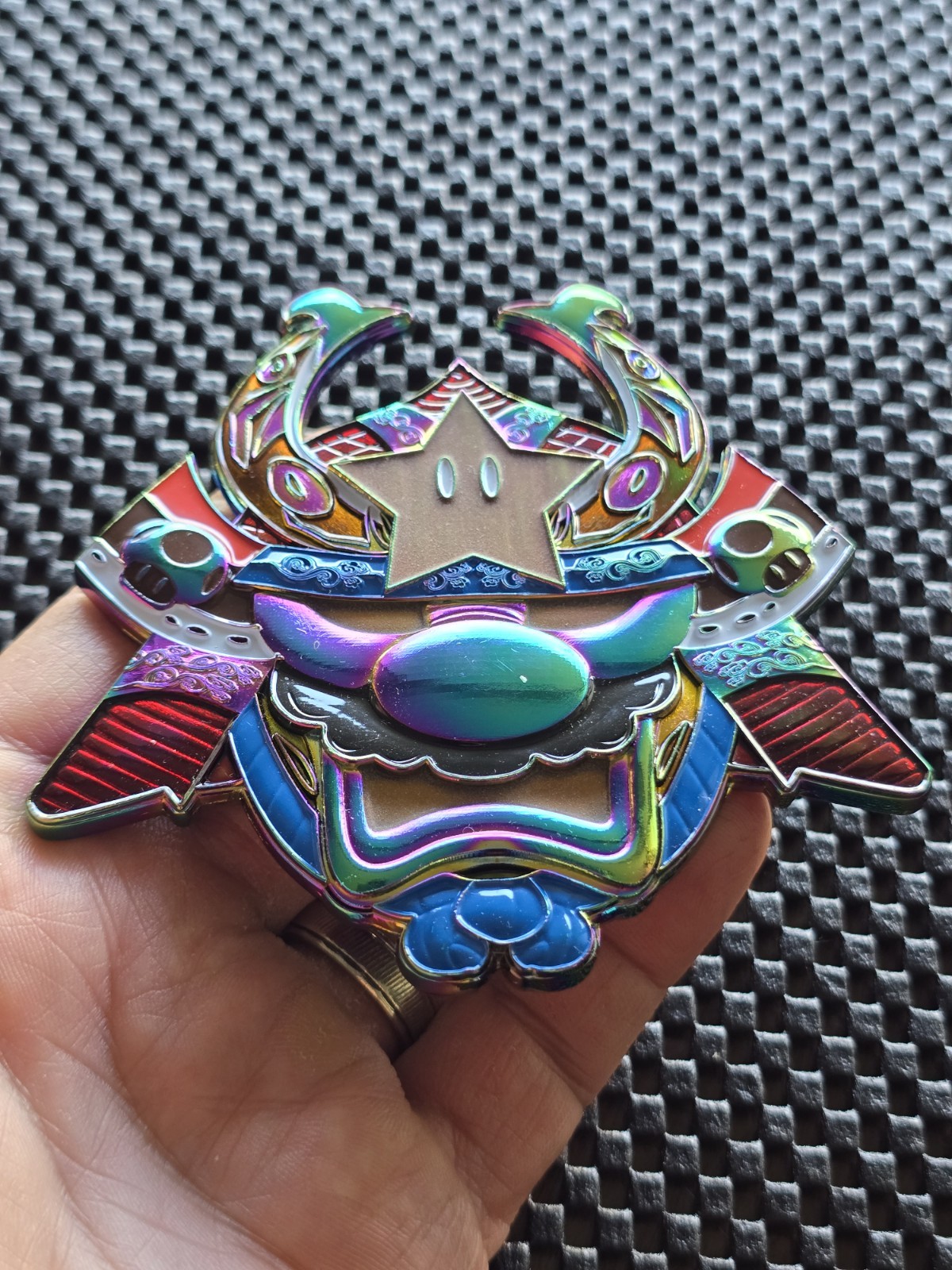Super Mario Bowser Challenge Coin Super Ronin Chief USN Promo SNES GB SWITCH #2