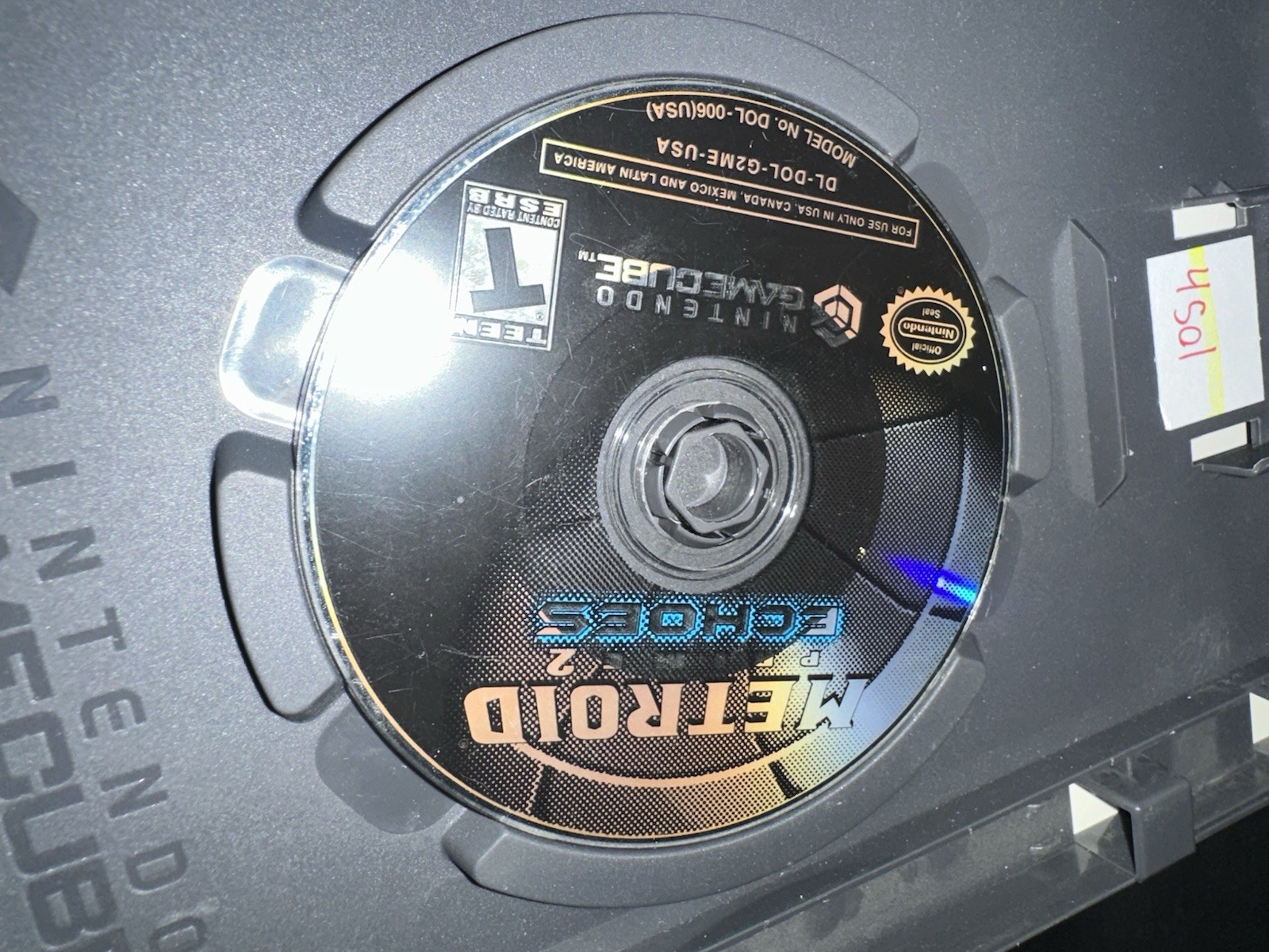 Metroid Prime 2 Echoes (Nintendo GameCube, 2004) – Complete W/Manual
