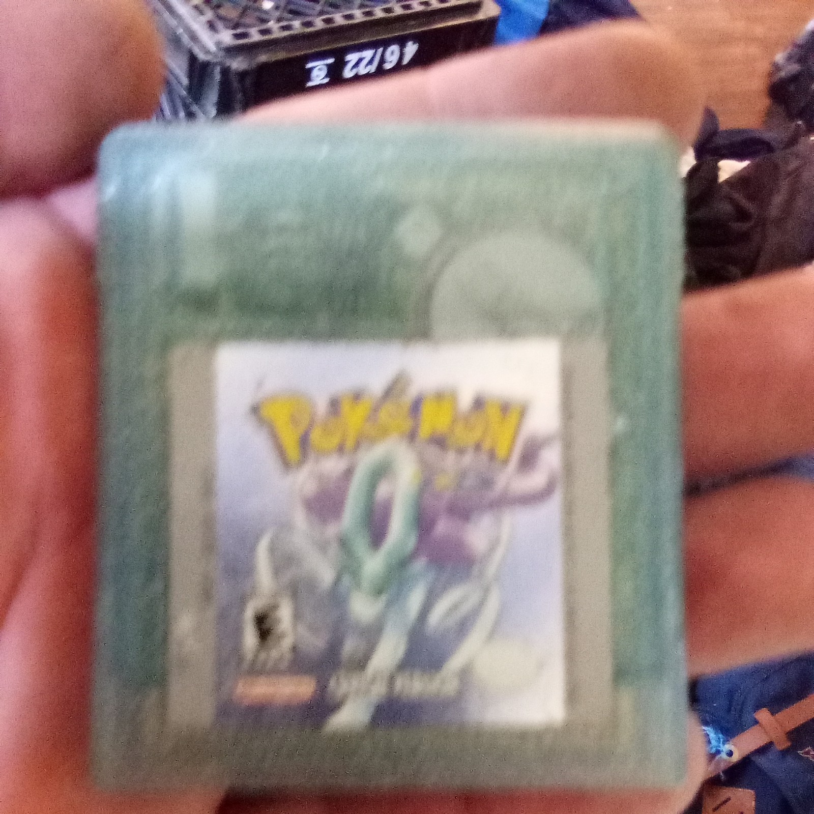 Authentic Pokemon Crystal Version Nintendo Game Boy Color GBC Cart BATTERY