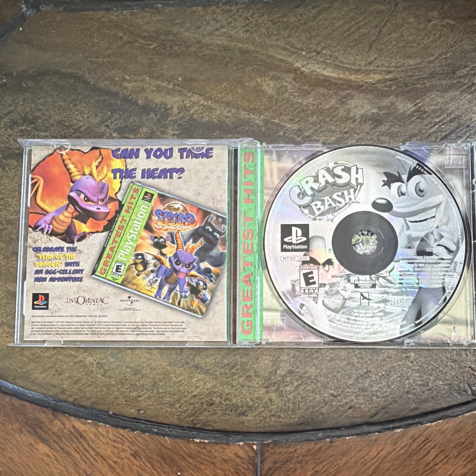 Crash Bash (Sony PlayStation 1, PS1, 2000) CIB